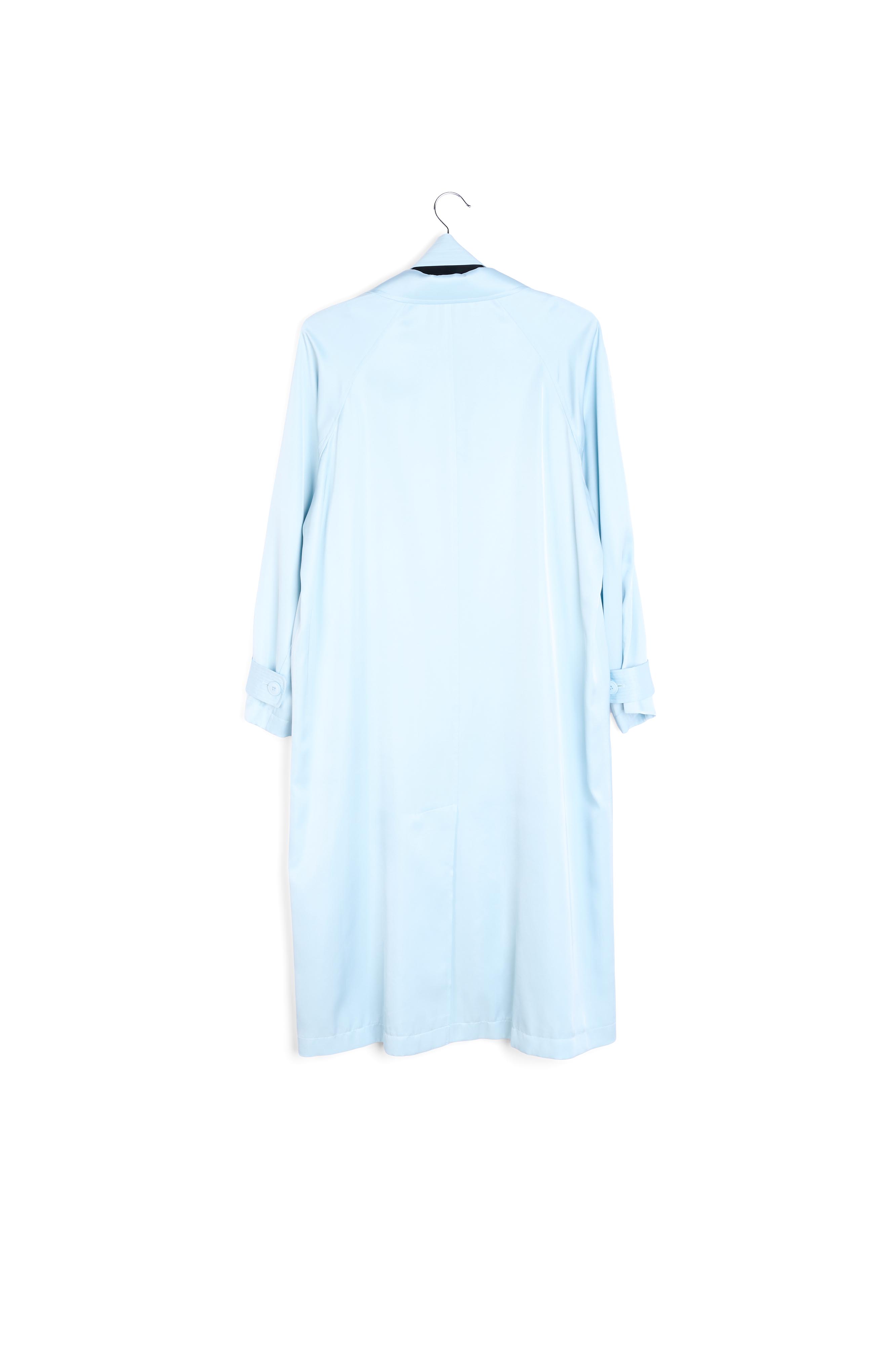 Robe imper bleu clair RE—SSENTIEL seconde main photo 2