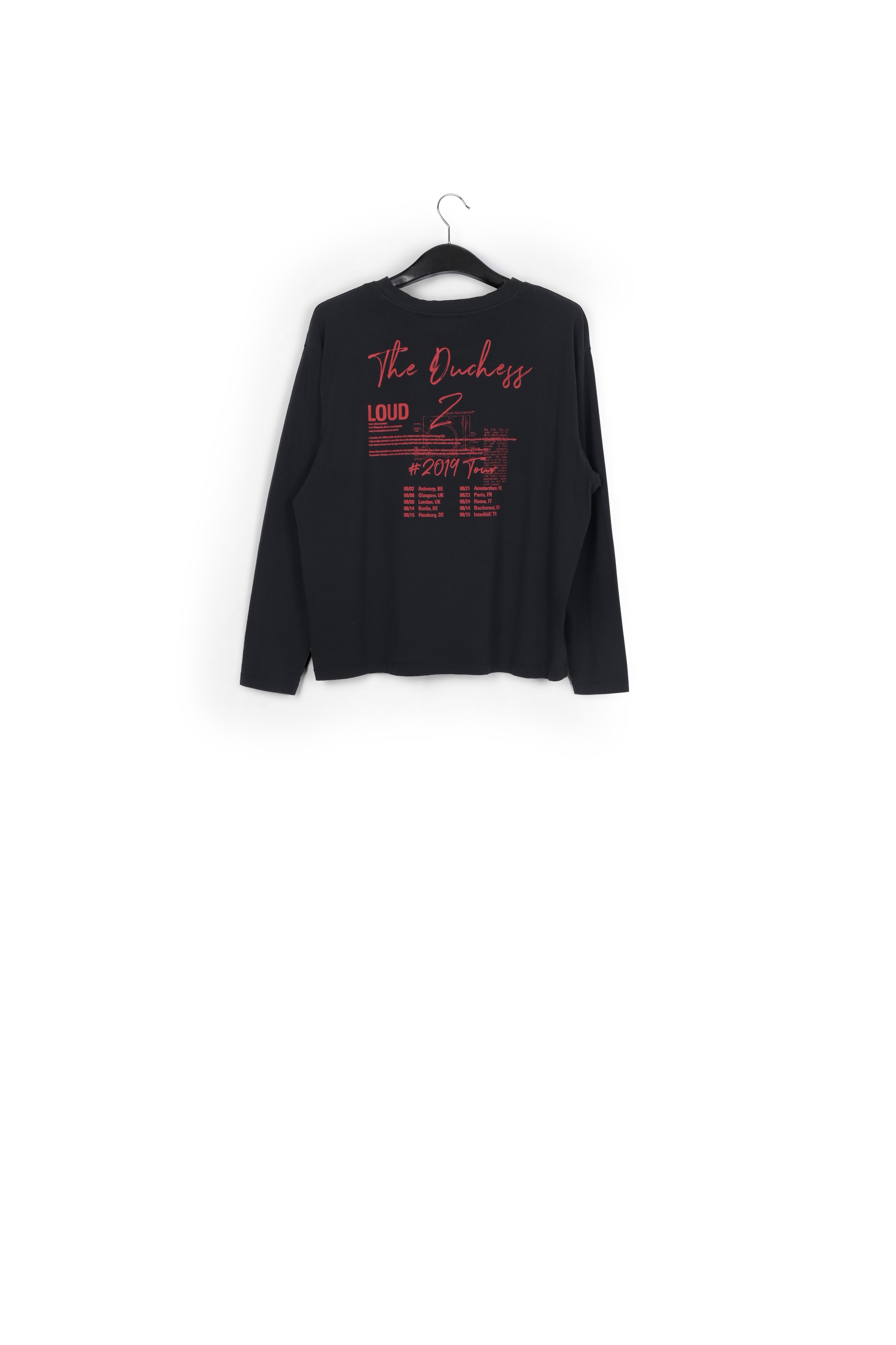 Cat print sleeve t-shirt RE—SSENTIEL second-hand photo 2