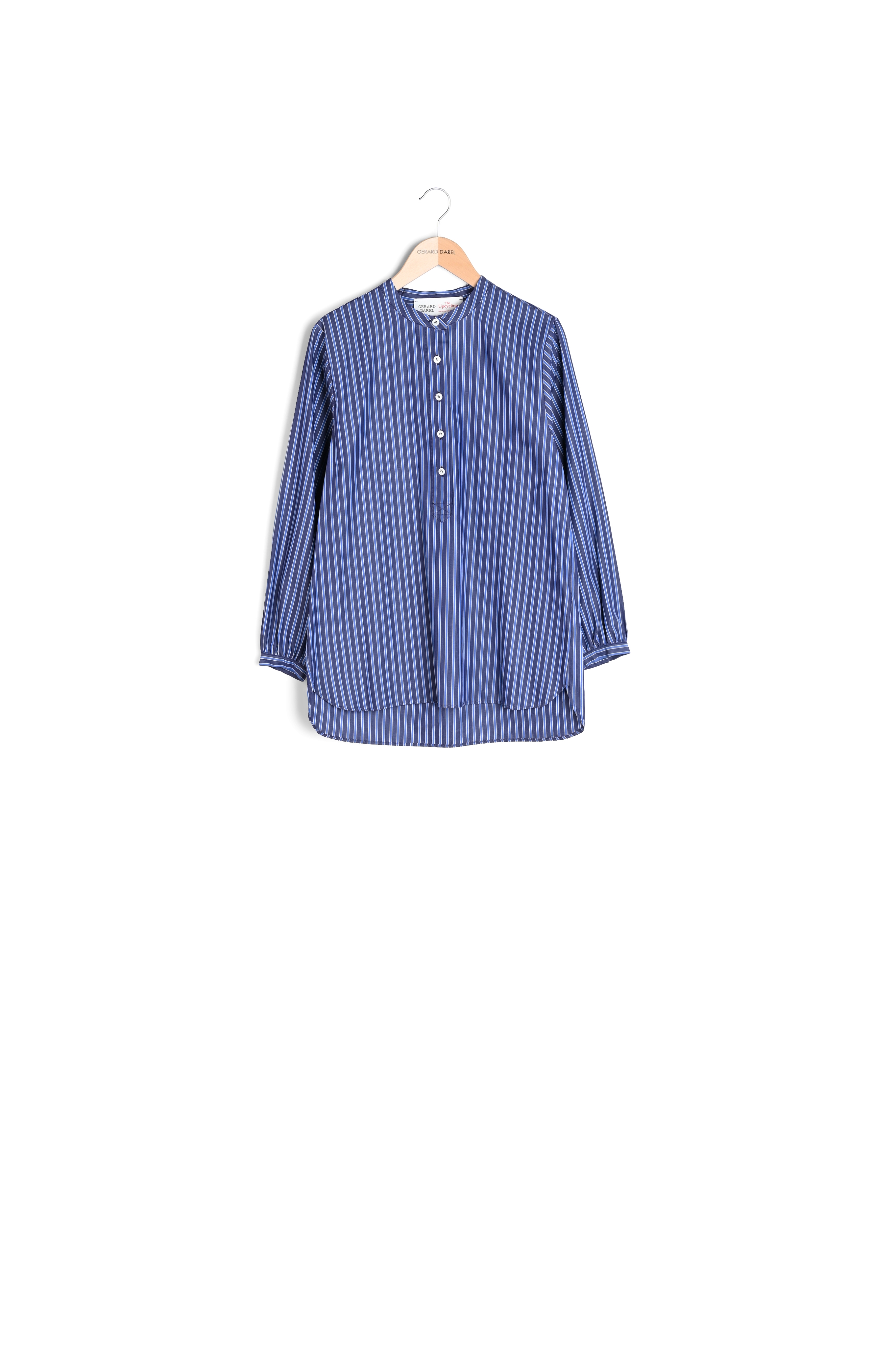 Blouse rayée upcycling - CALIA Gerard Darel seconde main photo 1