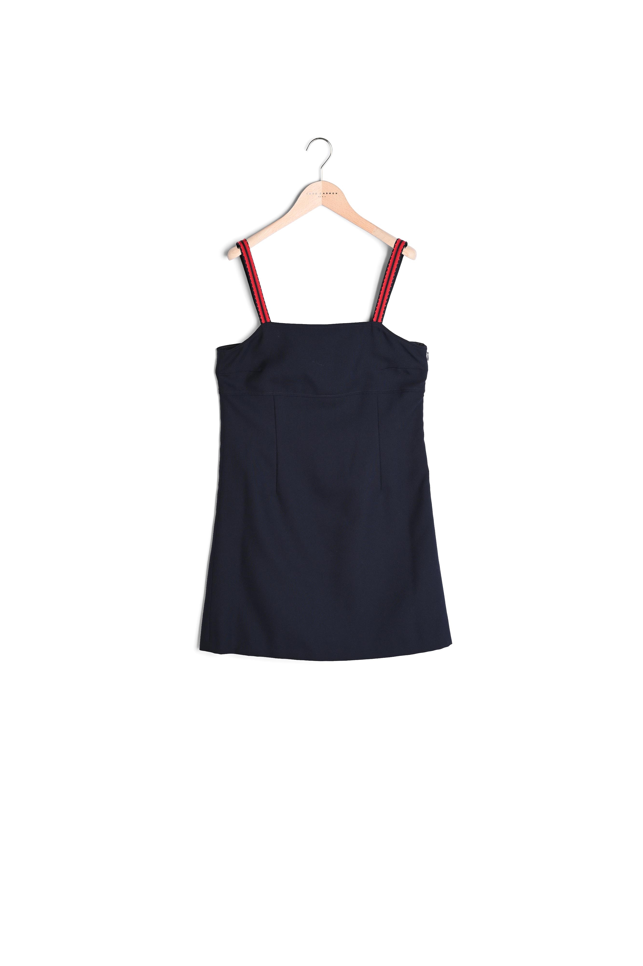 Photo produit Robe Ryenna bleu nuit en toile tailleur numéro 0