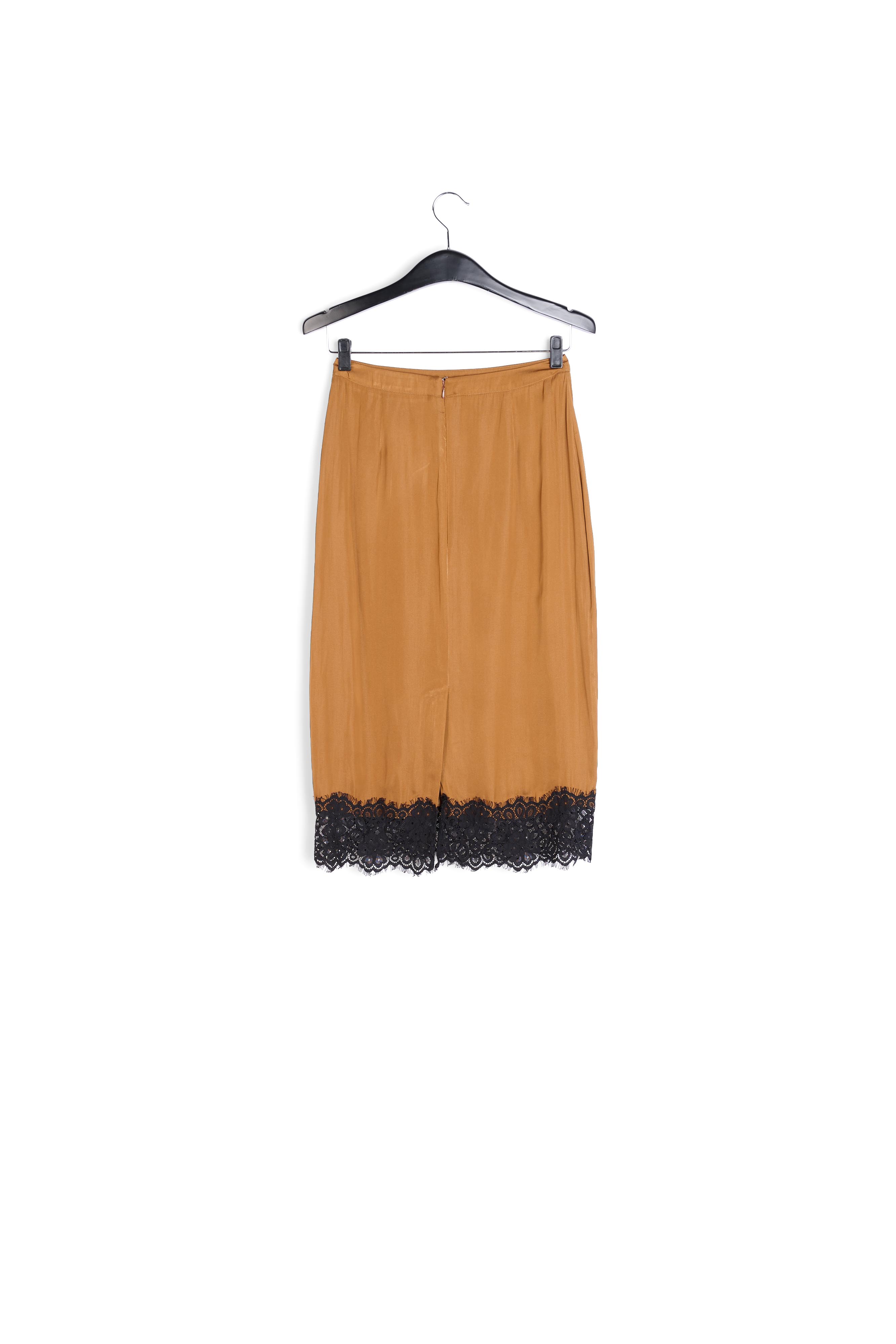 Jupe crayon camel RE—SSENTIEL seconde main photo 2