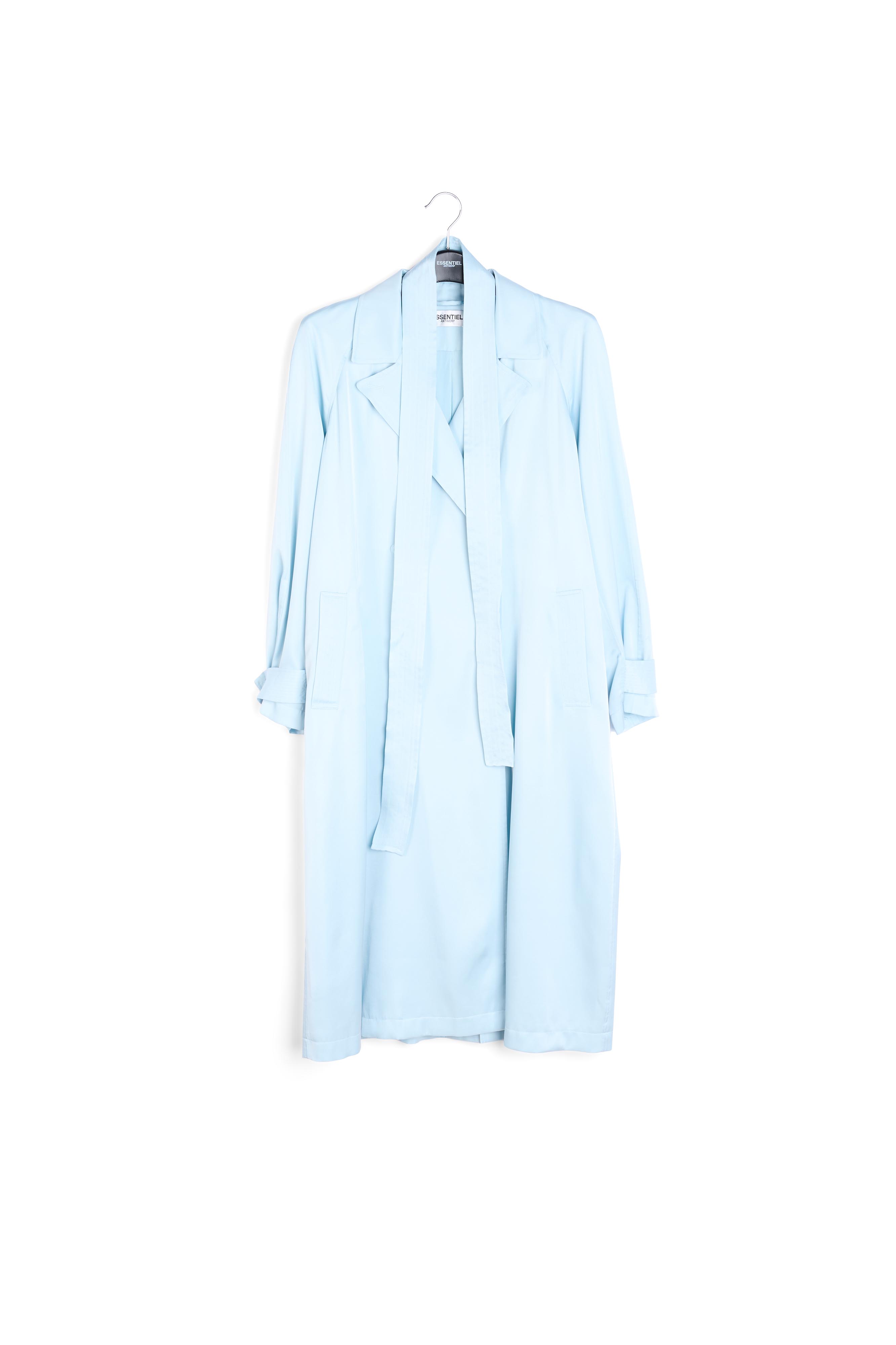 Robe imper bleu clair RE—SSENTIEL seconde main photo 1