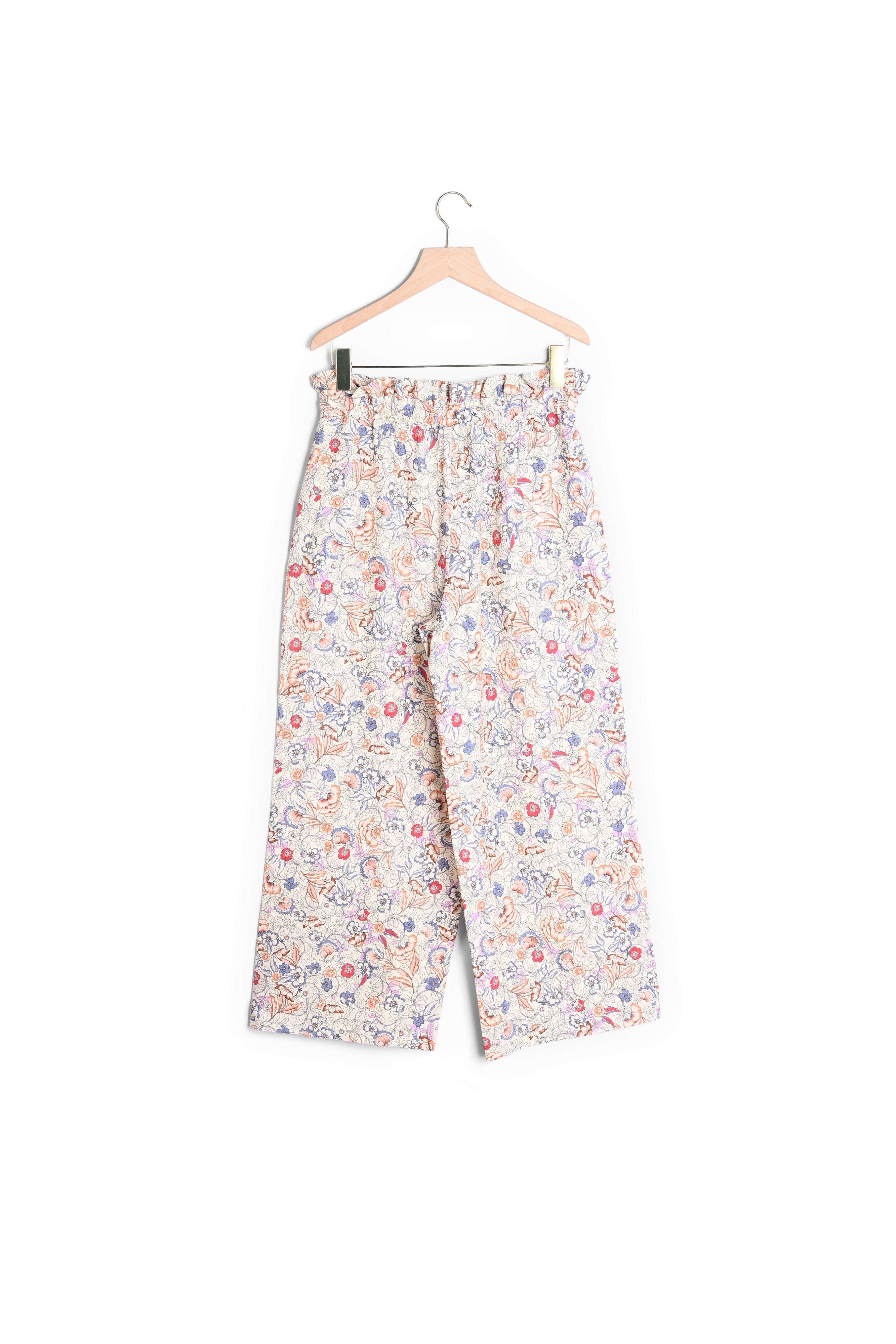 PANTALON TIEMPO IMPRIMÉ INDIENNE FLEURIE Balzac seconde main photo 2