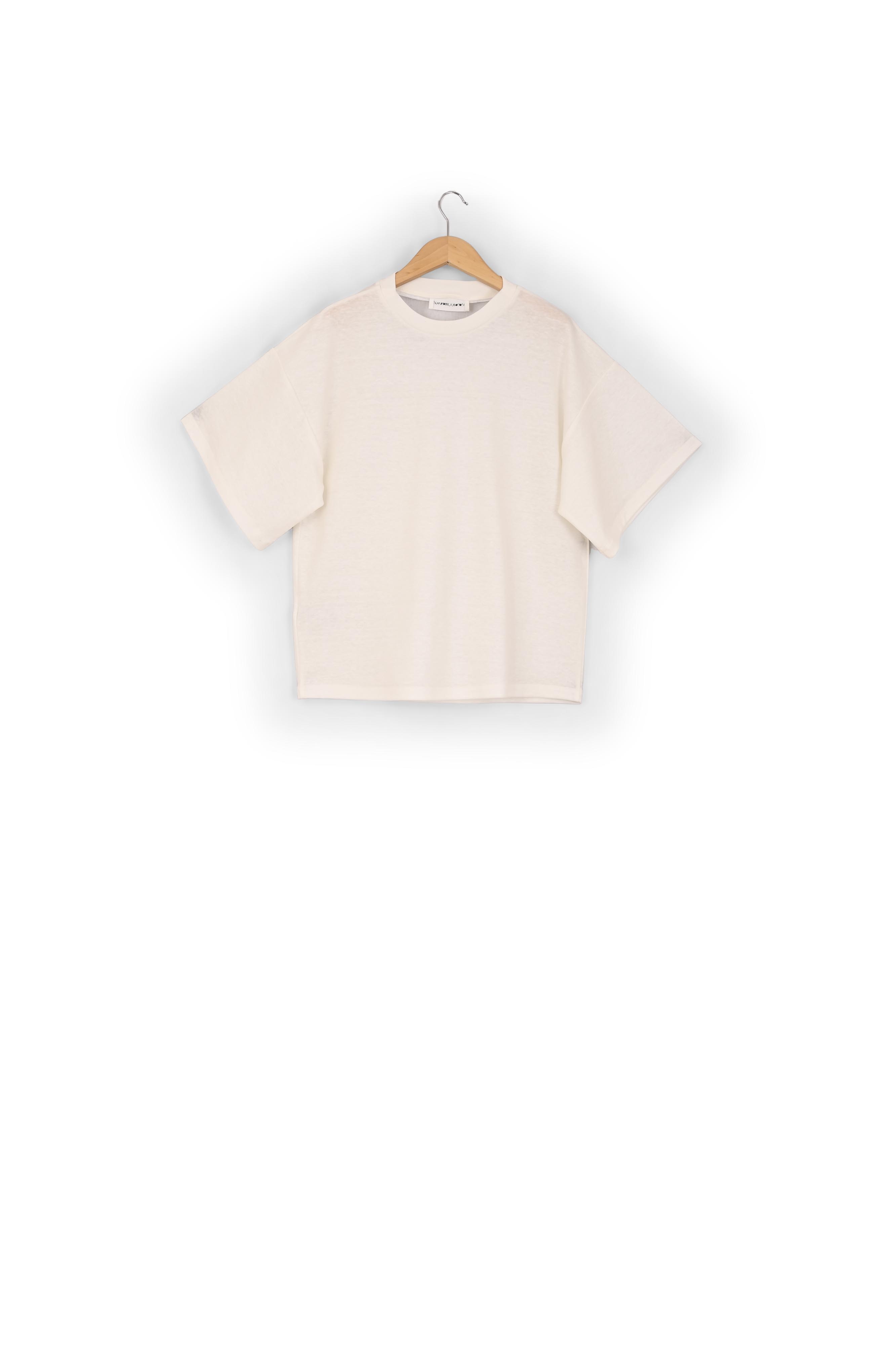 Bonded Jersey T-Shirt Victoria Beckham second-hand photo 3