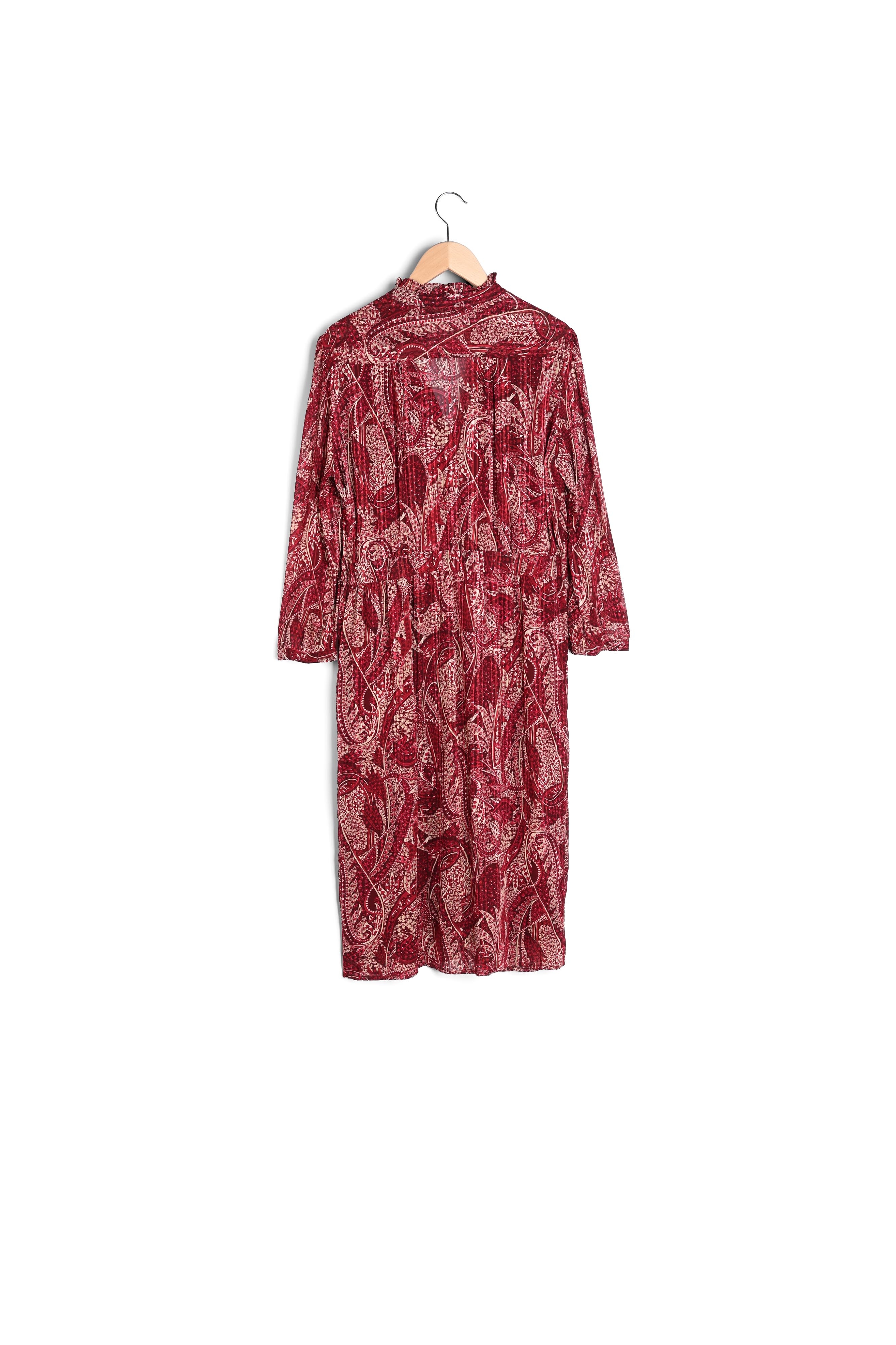 Robe mi-longue à l'imprimé cachemire - JUDITH Gerard Darel seconde main photo 2