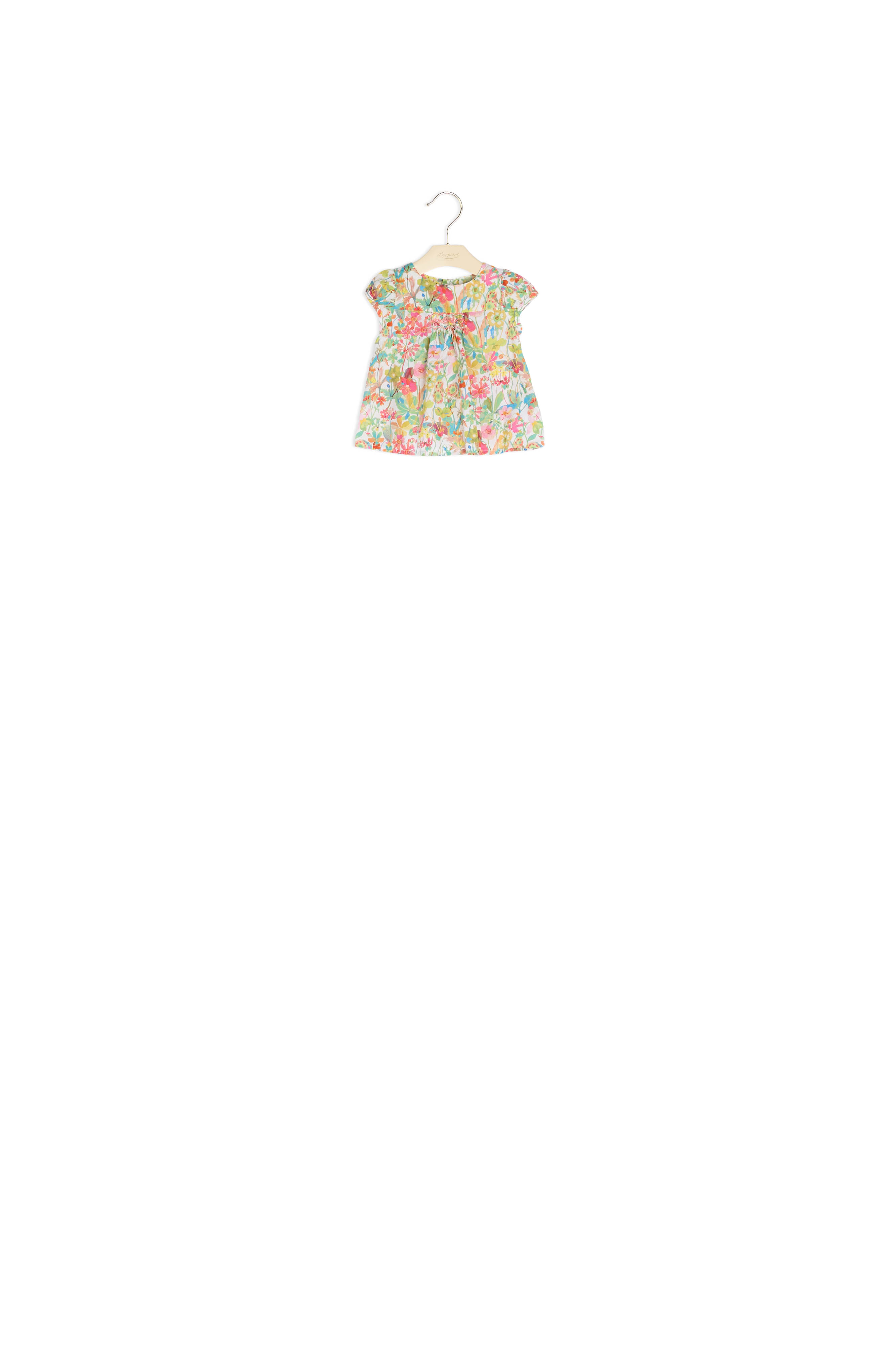 Blouse Nizon imprimée Liberty Bonpoint Vintage seconde main photo 1