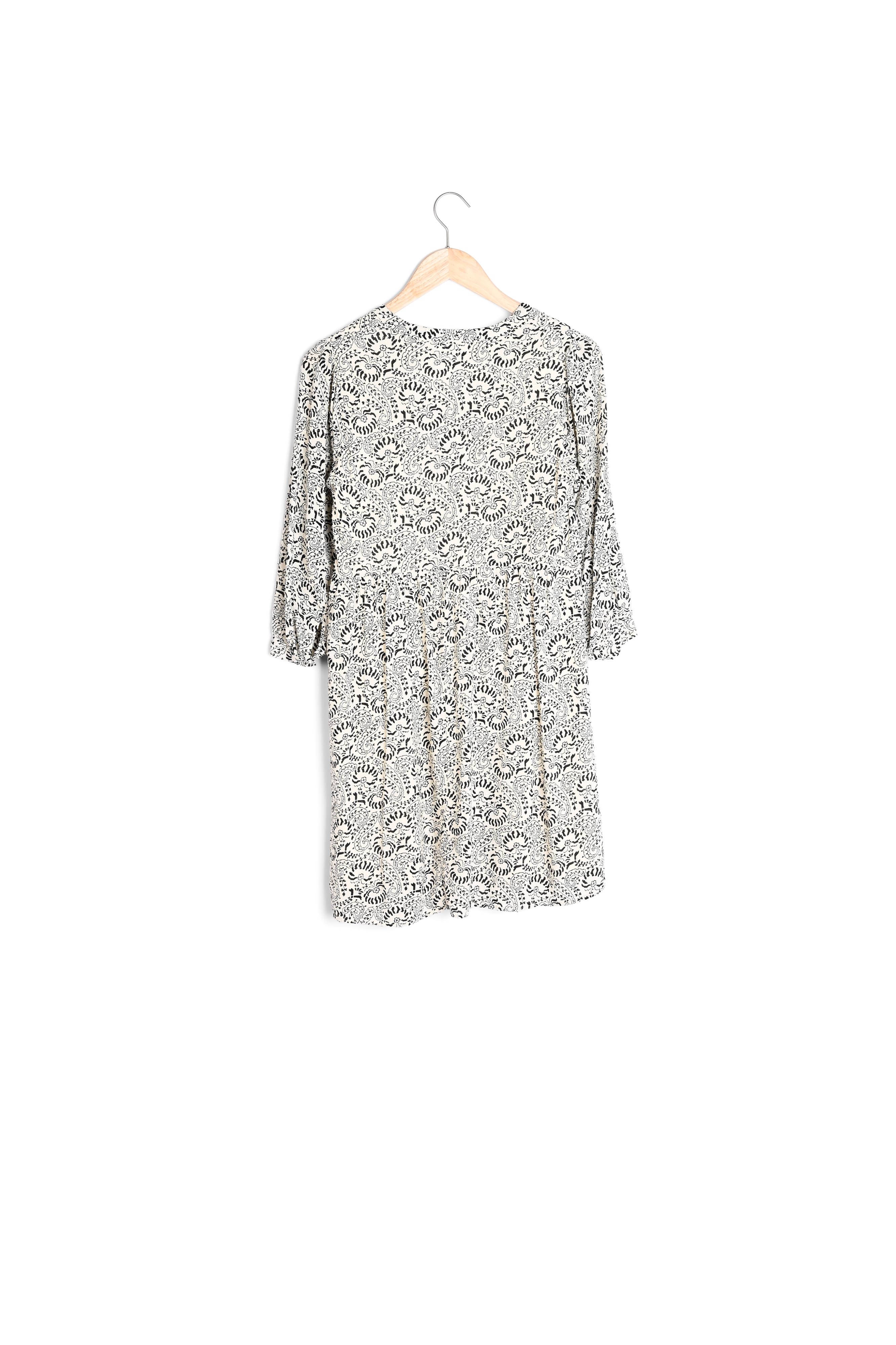Robe écrue imprimée Calypso Maison 123 seconde main photo 2