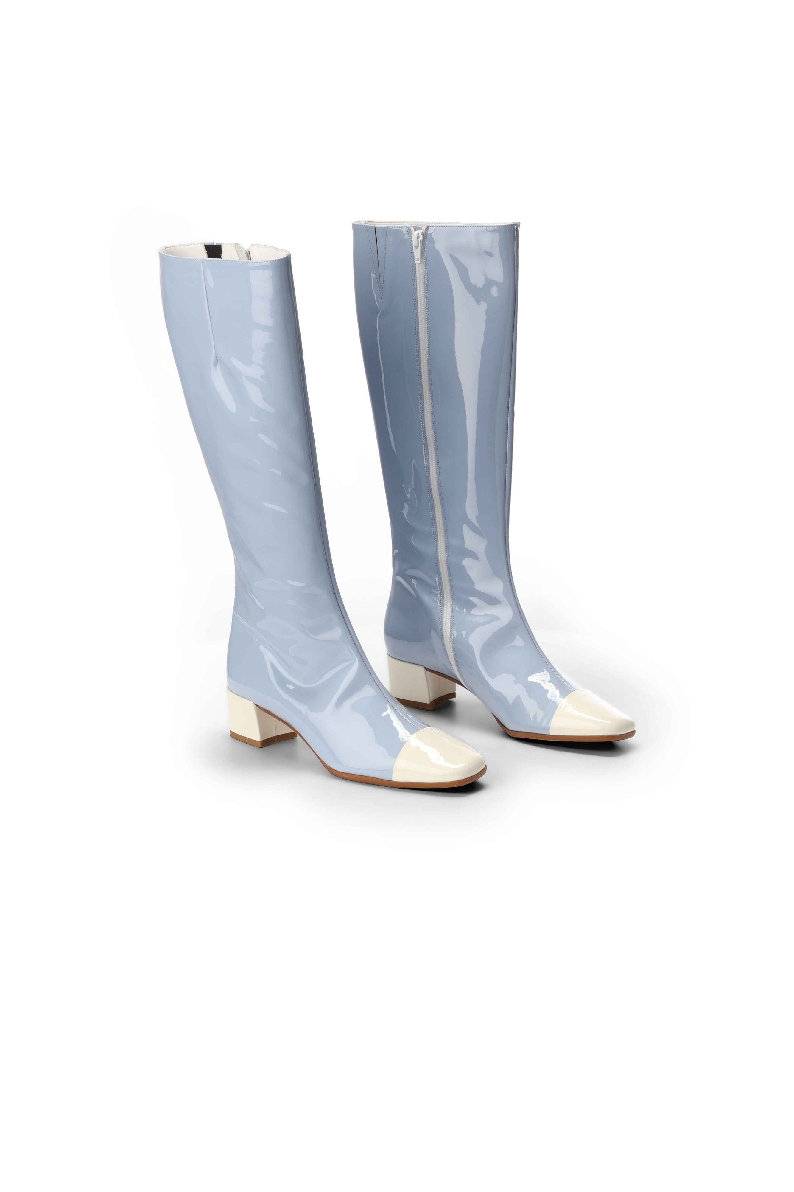 Bleu Horizon/Blanc