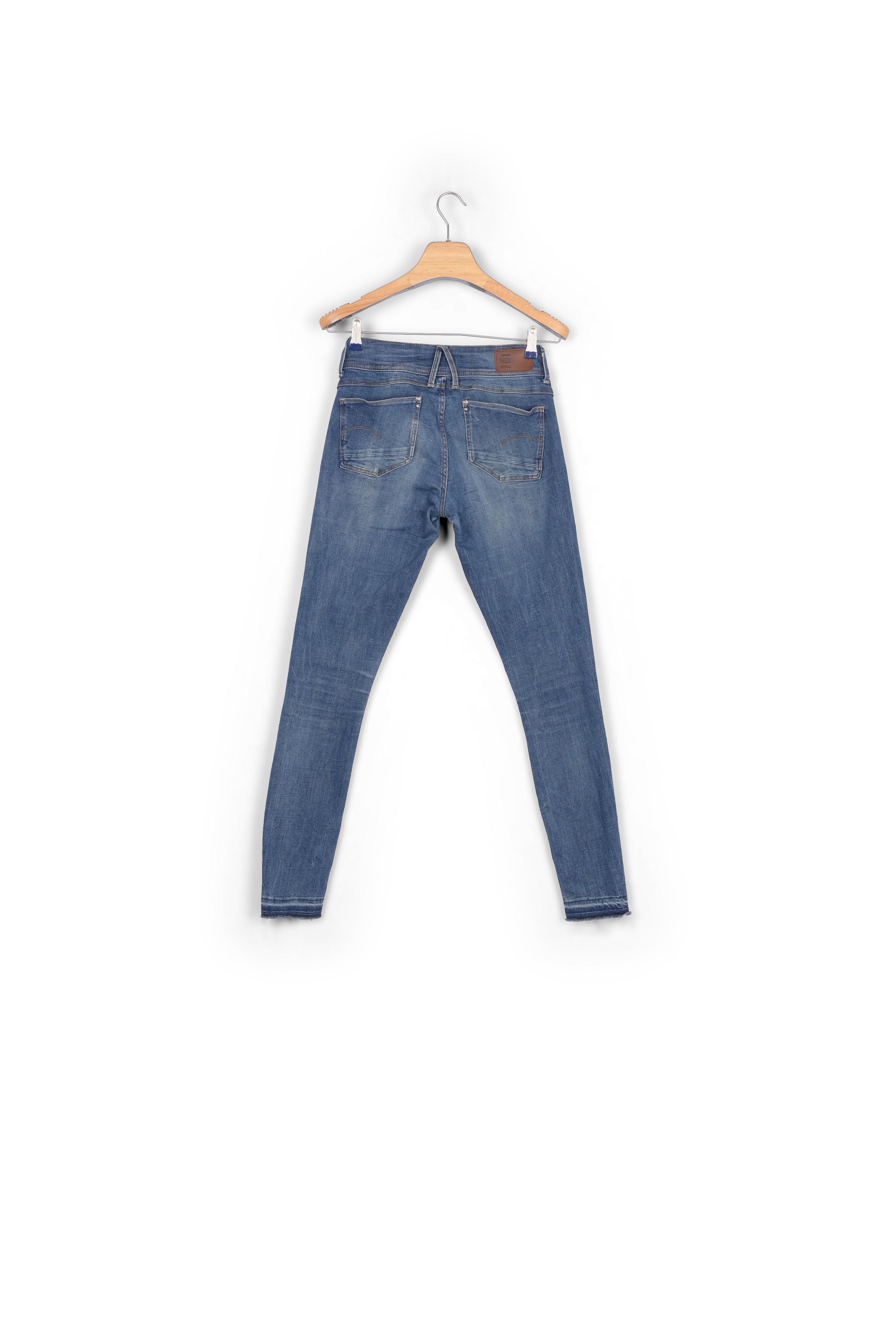 Lynn Mid Waist Skinny Ripped Jeans G-star seconde main photo 2