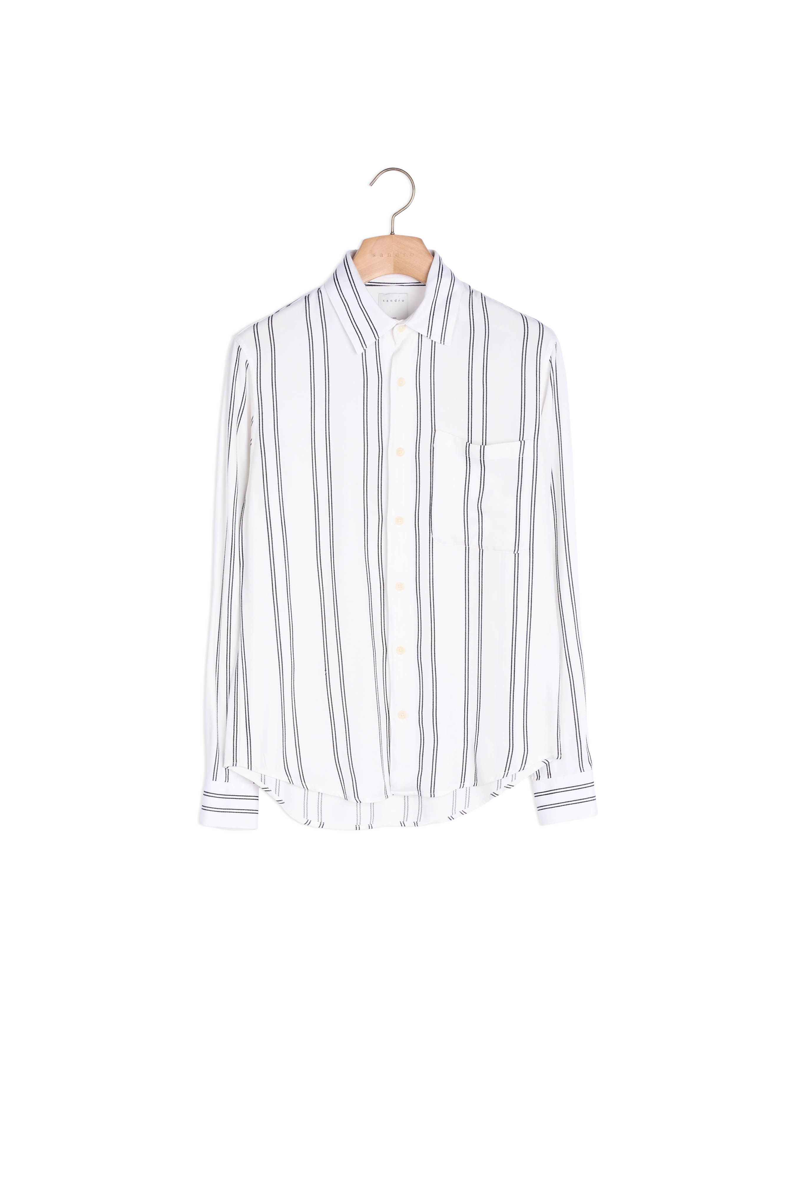 Rayée Chemise fluide rayée