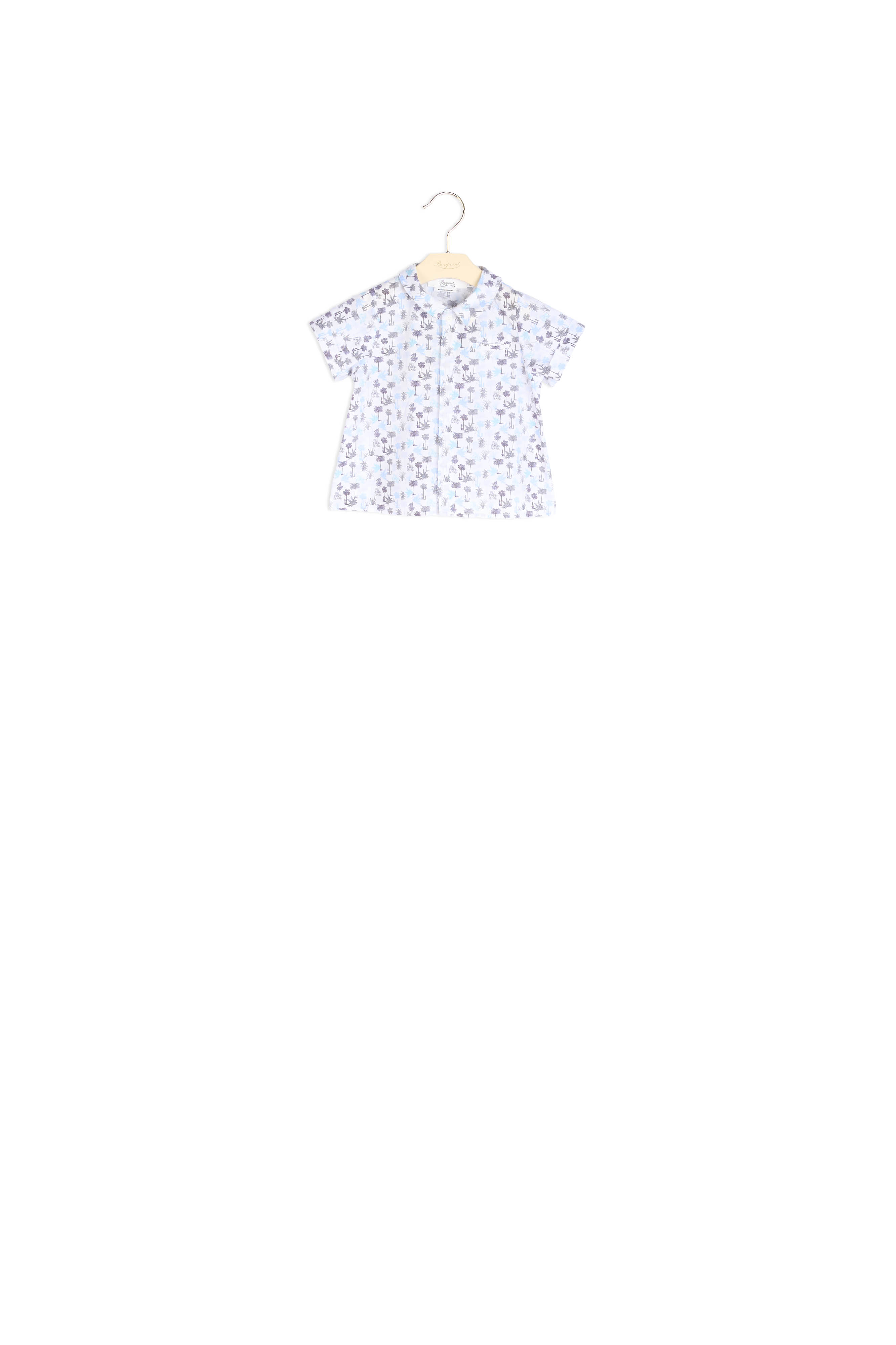 Chemise en popeline imprimée Bonpoint Vintage seconde main photo 1