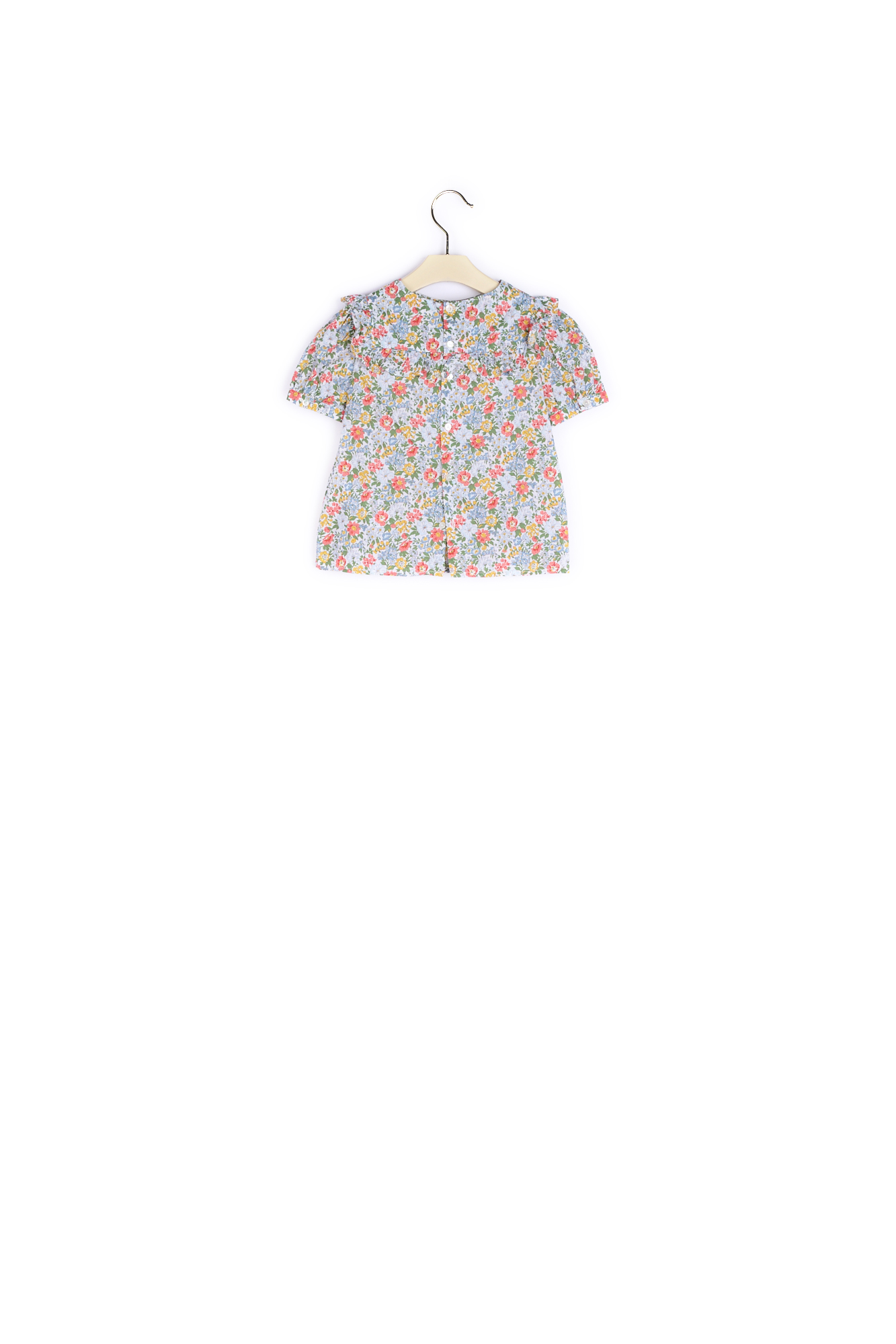 Blouse en tissu Liberty bio Bonpoint Vintage seconde main photo 2