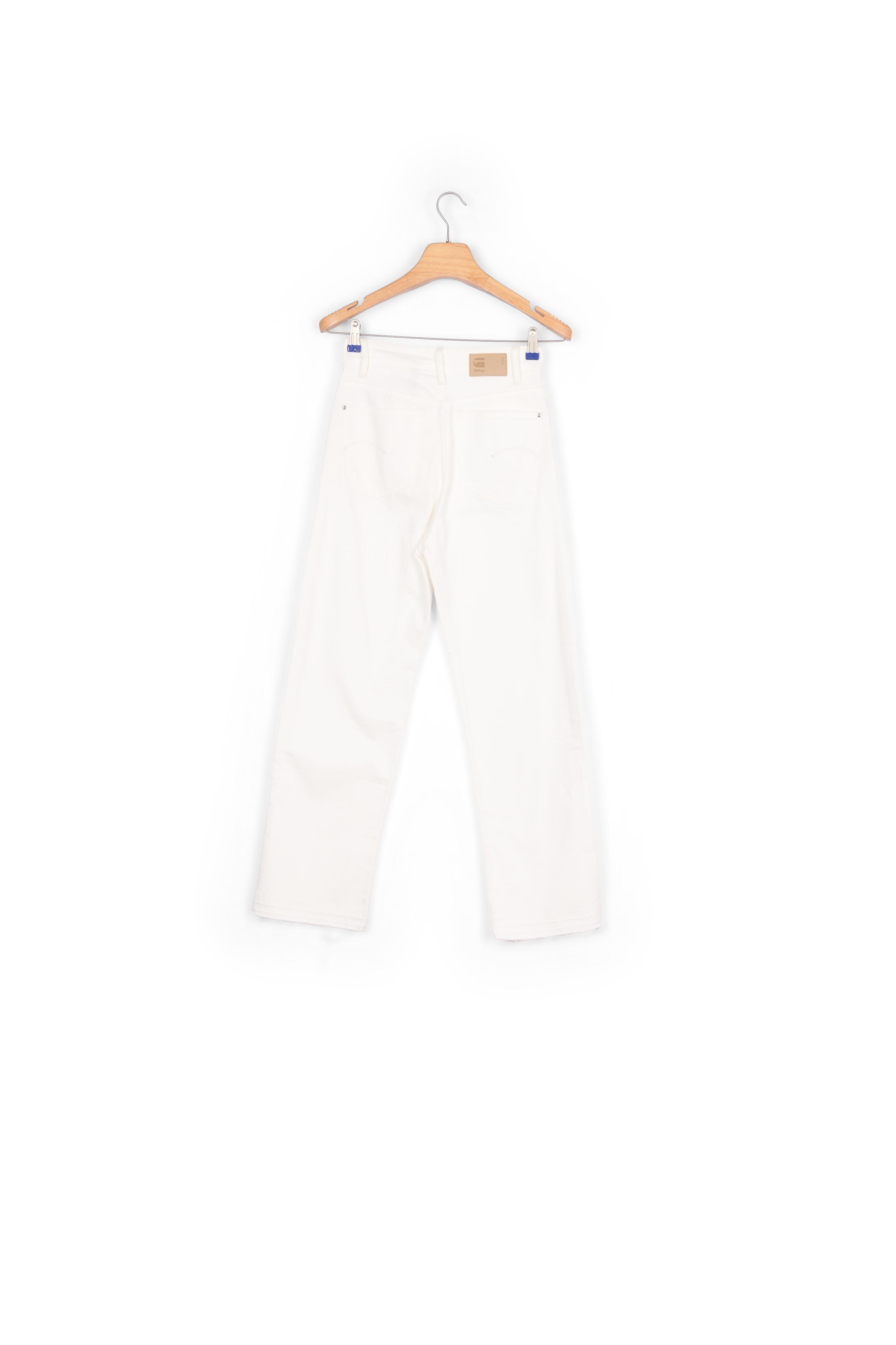 Tedie Ultra High Straight Ripped Edge Ankle Jeans G-star Second-Hand photo 2