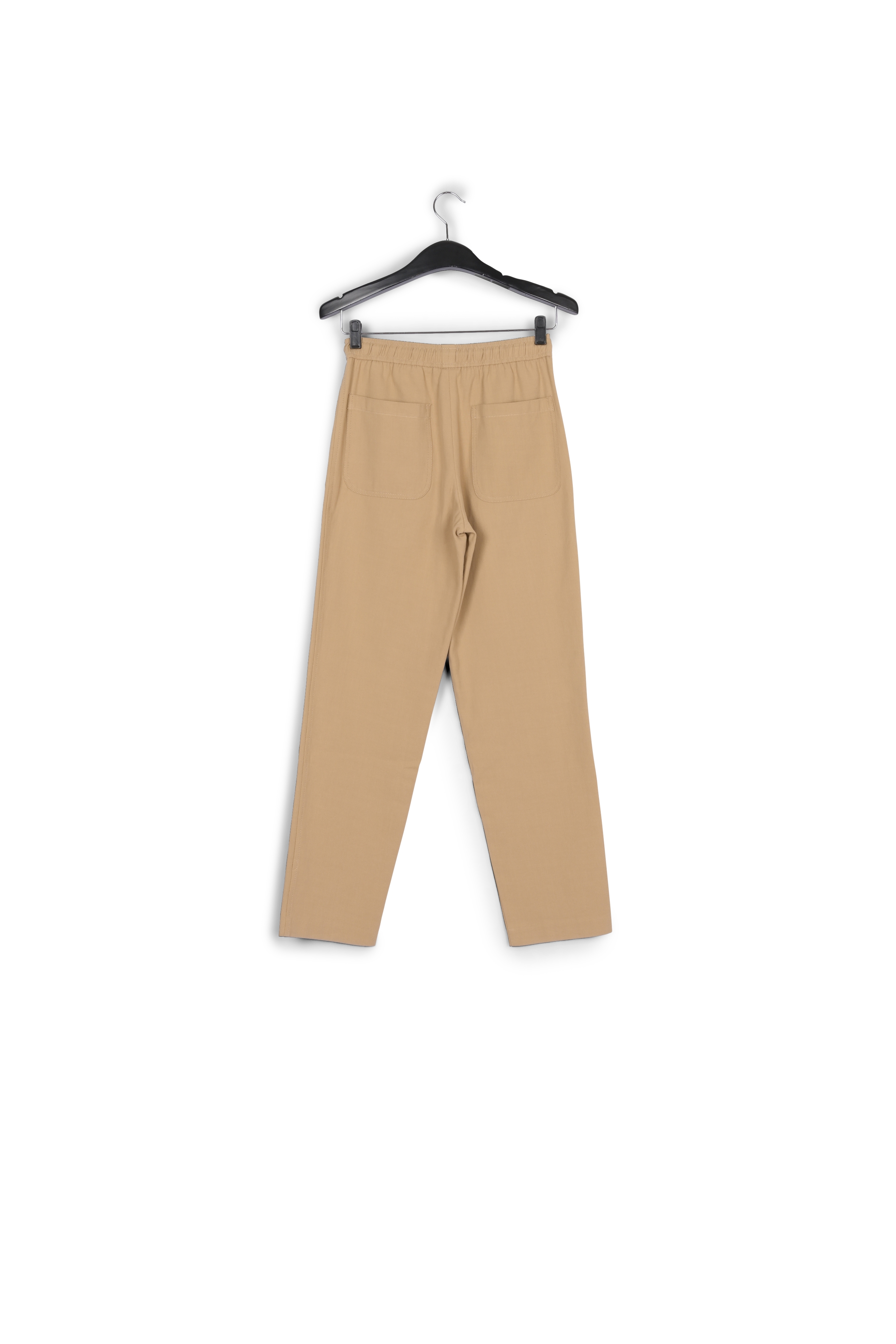 Beige katoenen broek met toelopende pijpen RE—SSENTIEL tweedehands photo 2