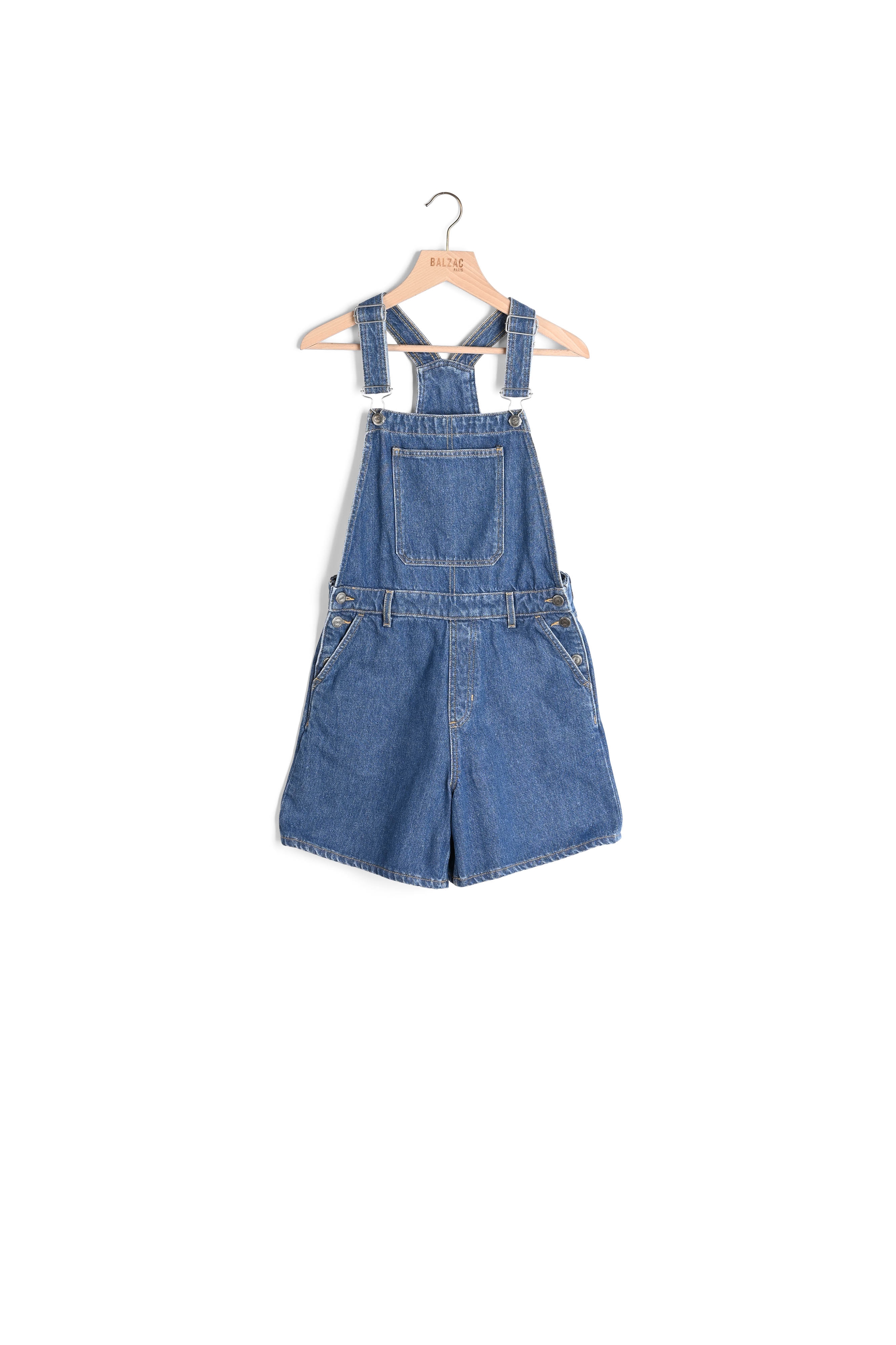 COMBI-SHORT ESPIÈGLE BLEU MIDI Balzac seconde main photo 1