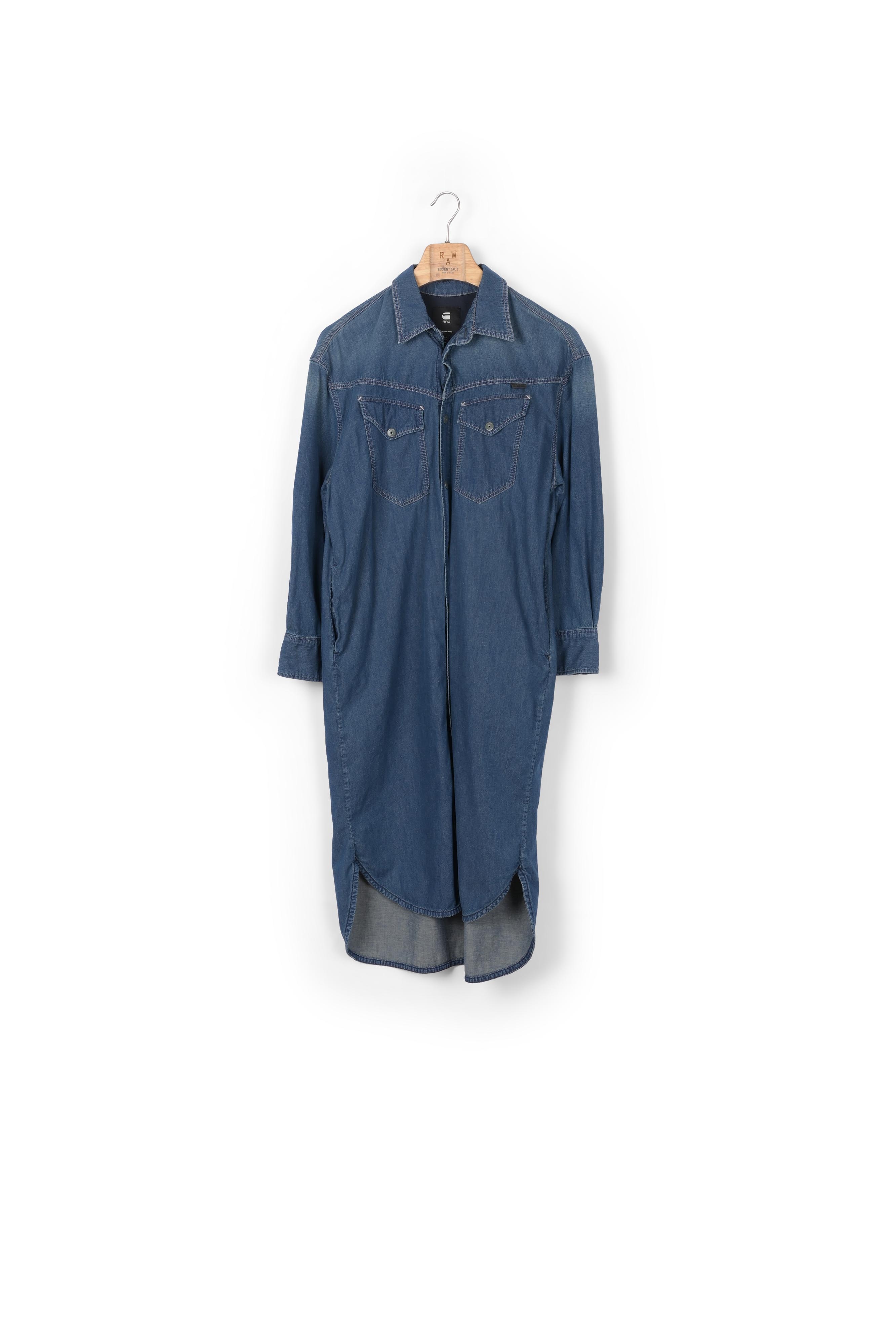 Lange Spijkerjurk Western Evergreen G-star tweedehands photo 1
