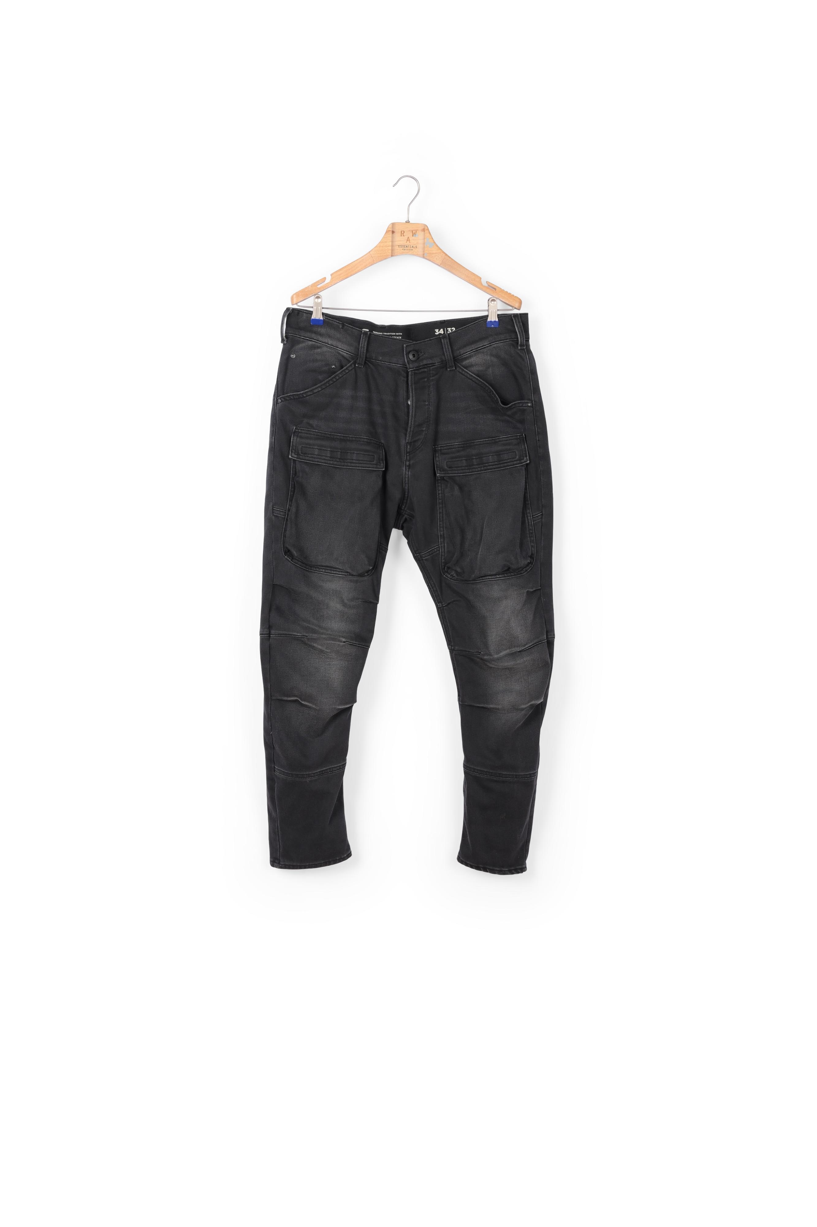 3D Straight Tapered Denim Cargo Broek G-star tweedehands photo 1