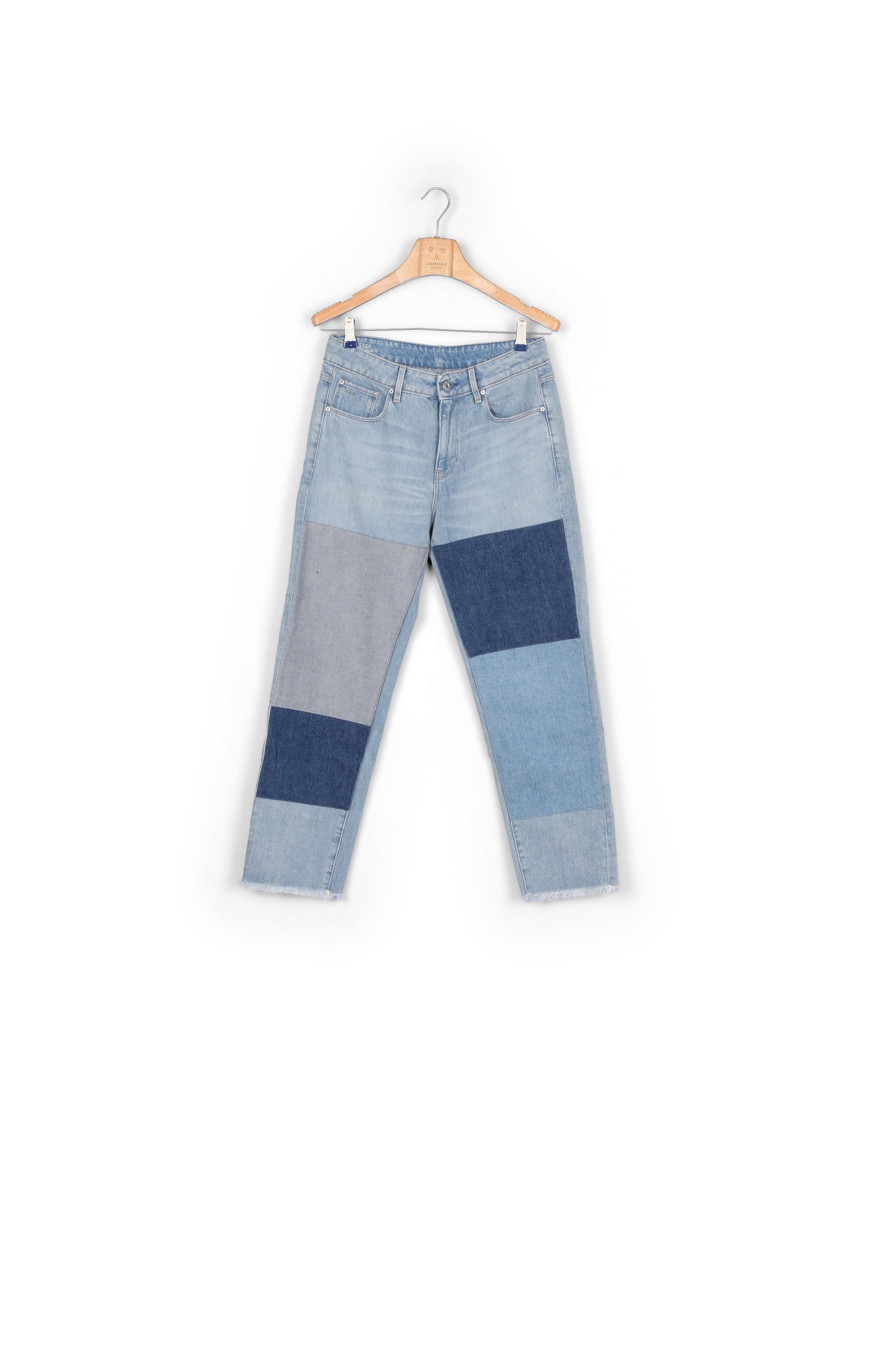 3301 Mid waist Boyfriend Ripped 7/8-Length Jeans G-star seconde main photo 1