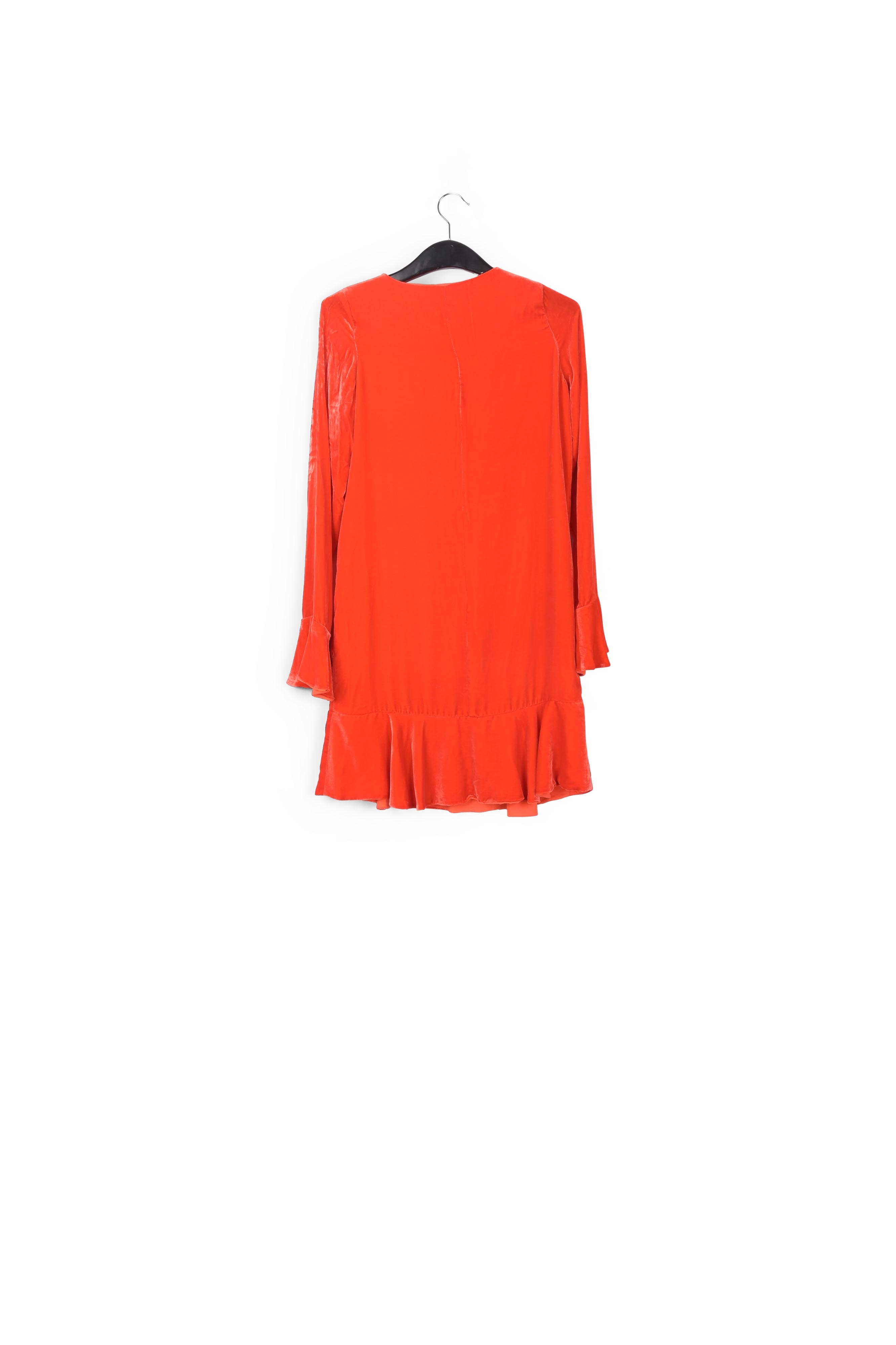 Ruffled mini dress RE—SSENTIEL second-hand photo 2
