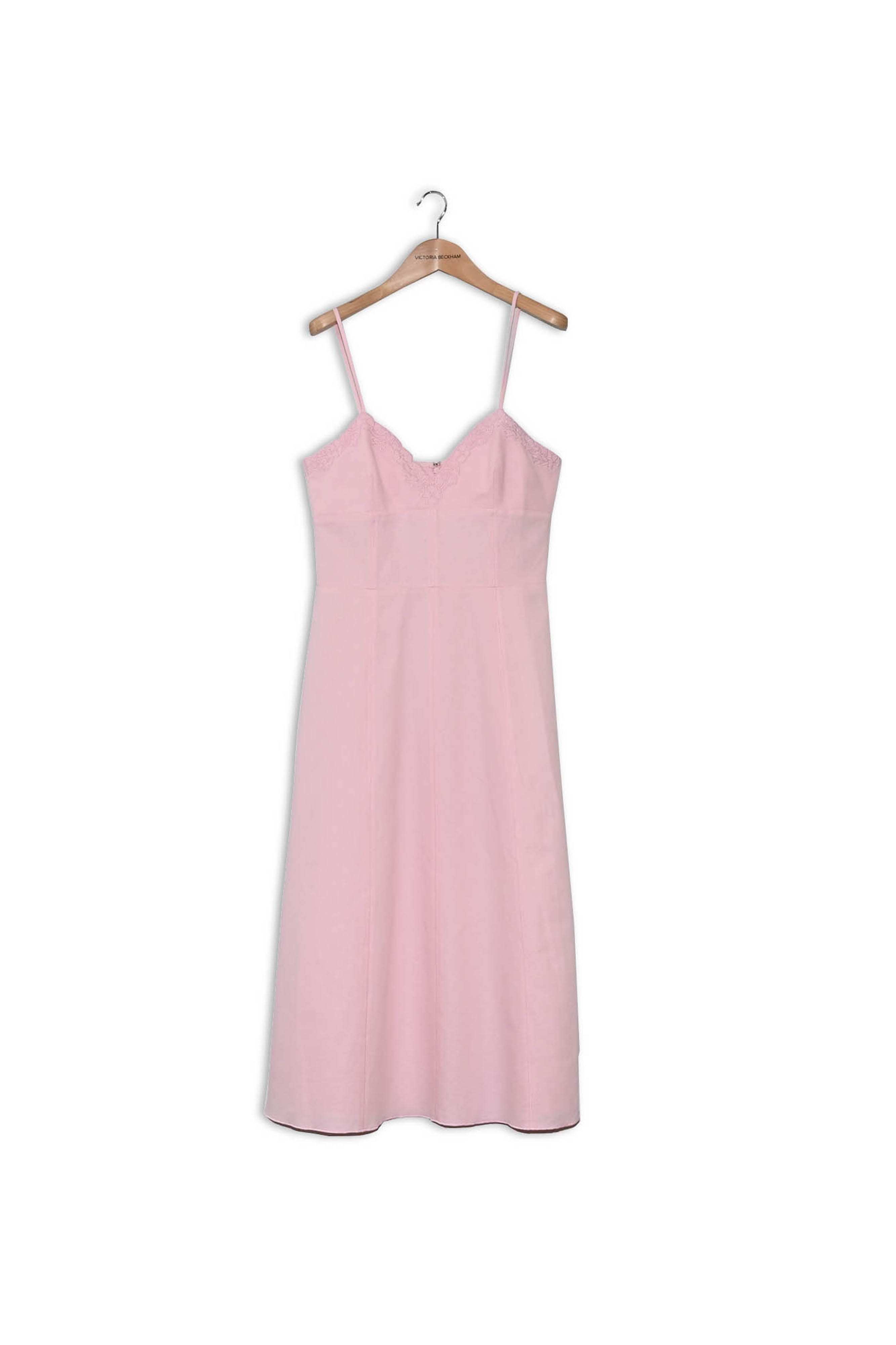 Panelled Embroidered Cami Midi Dress Victoria Beckham second-hand photo 1