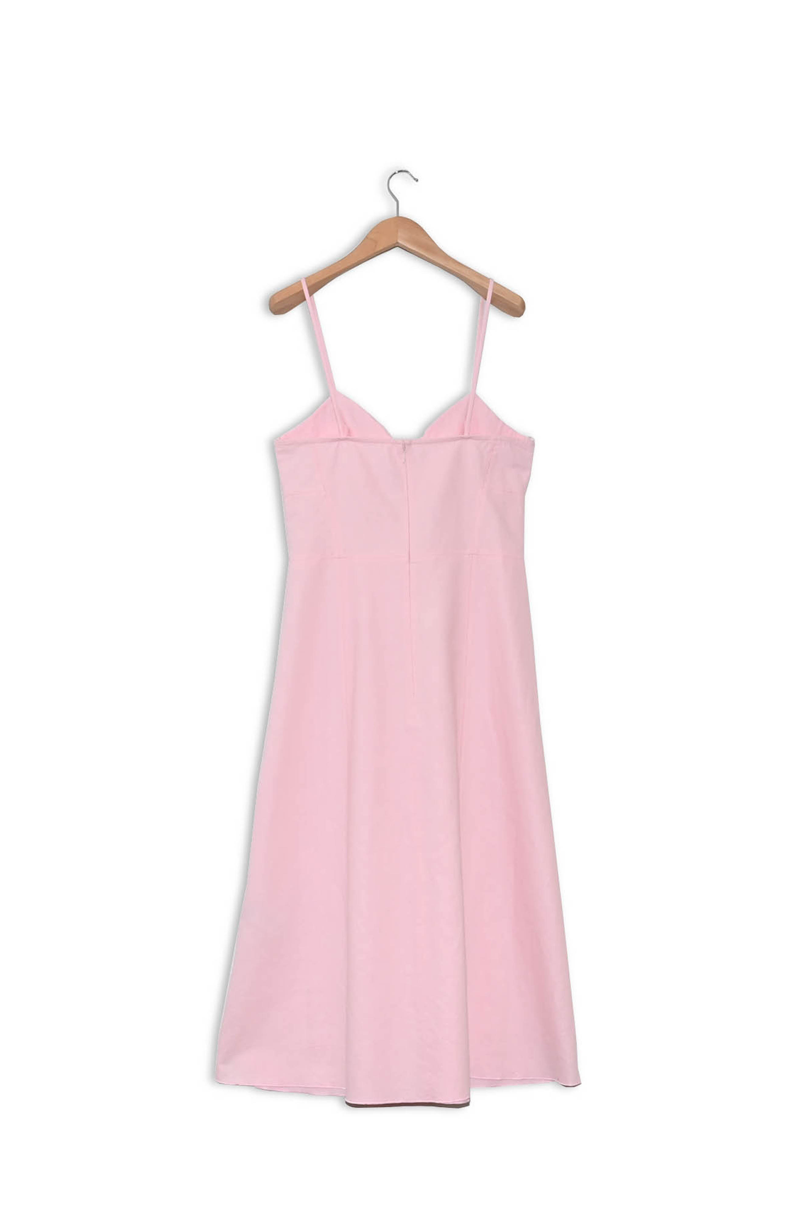 Panelled Embroidered Cami Midi Dress Victoria Beckham second-hand photo 3