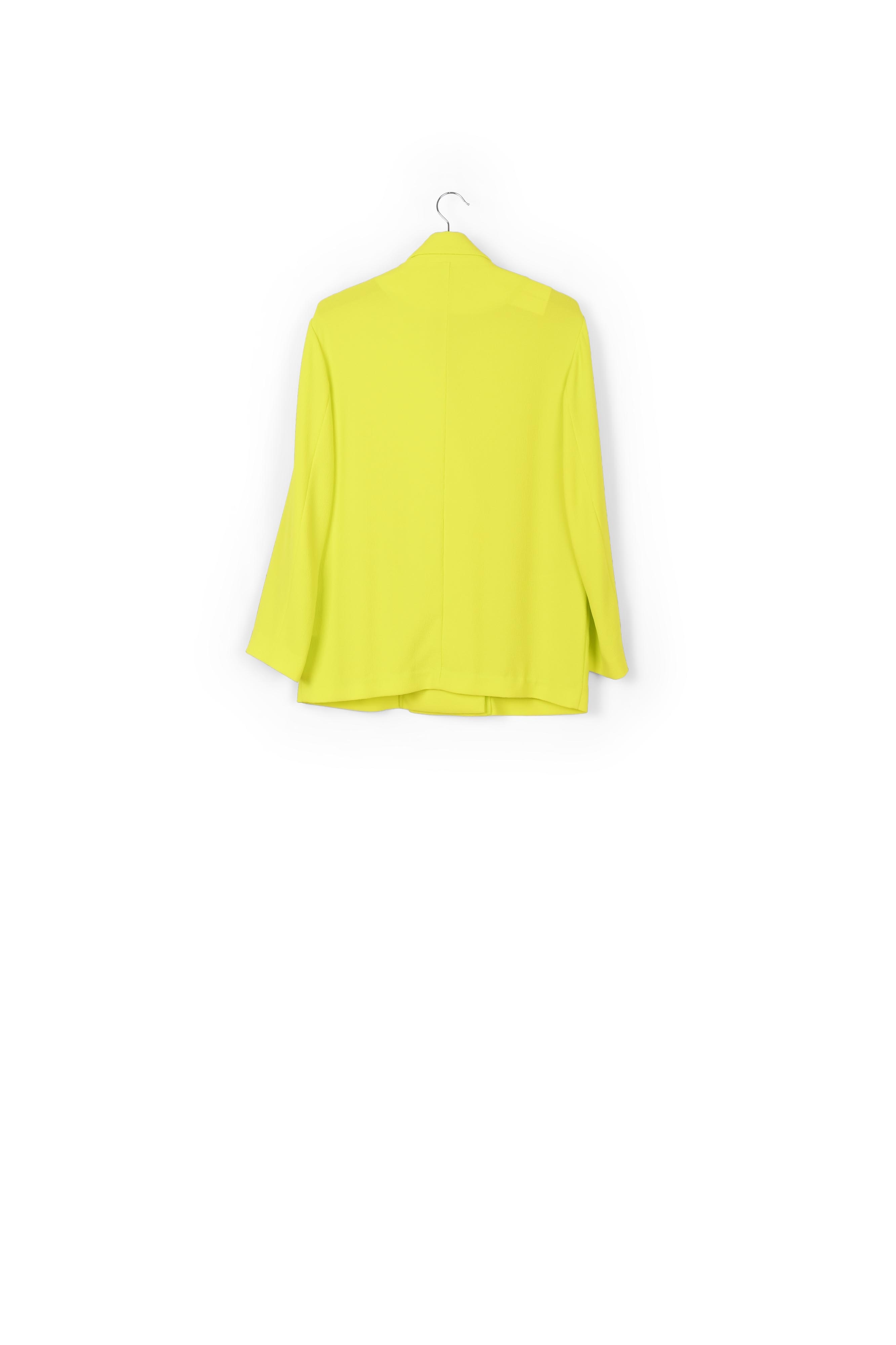 Gele blazer met dubbele knopenrij RE—SSENTIEL tweedehands photo 2