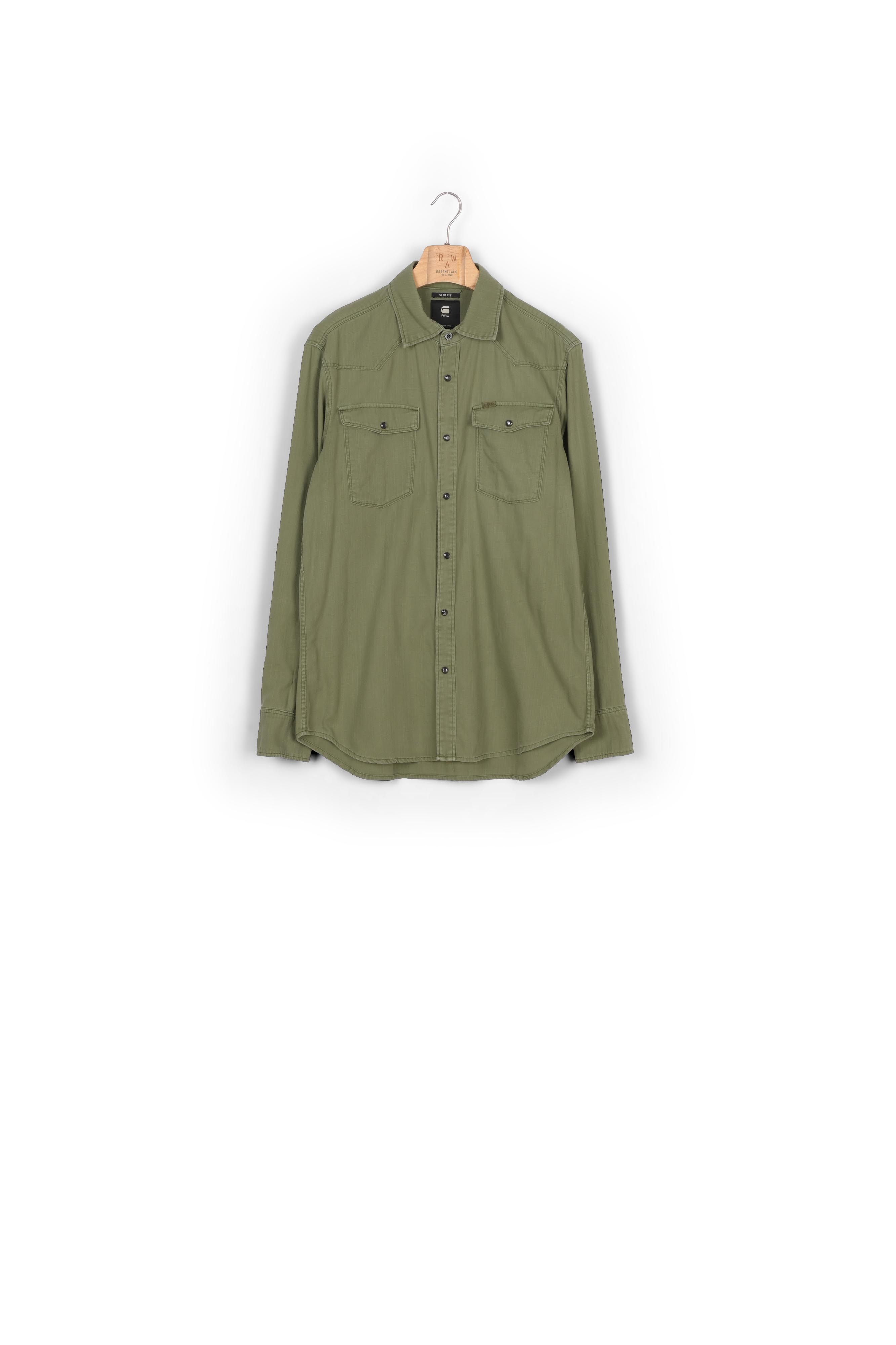 3301 Slim Denim Shirt G-star Second-Hand photo 1