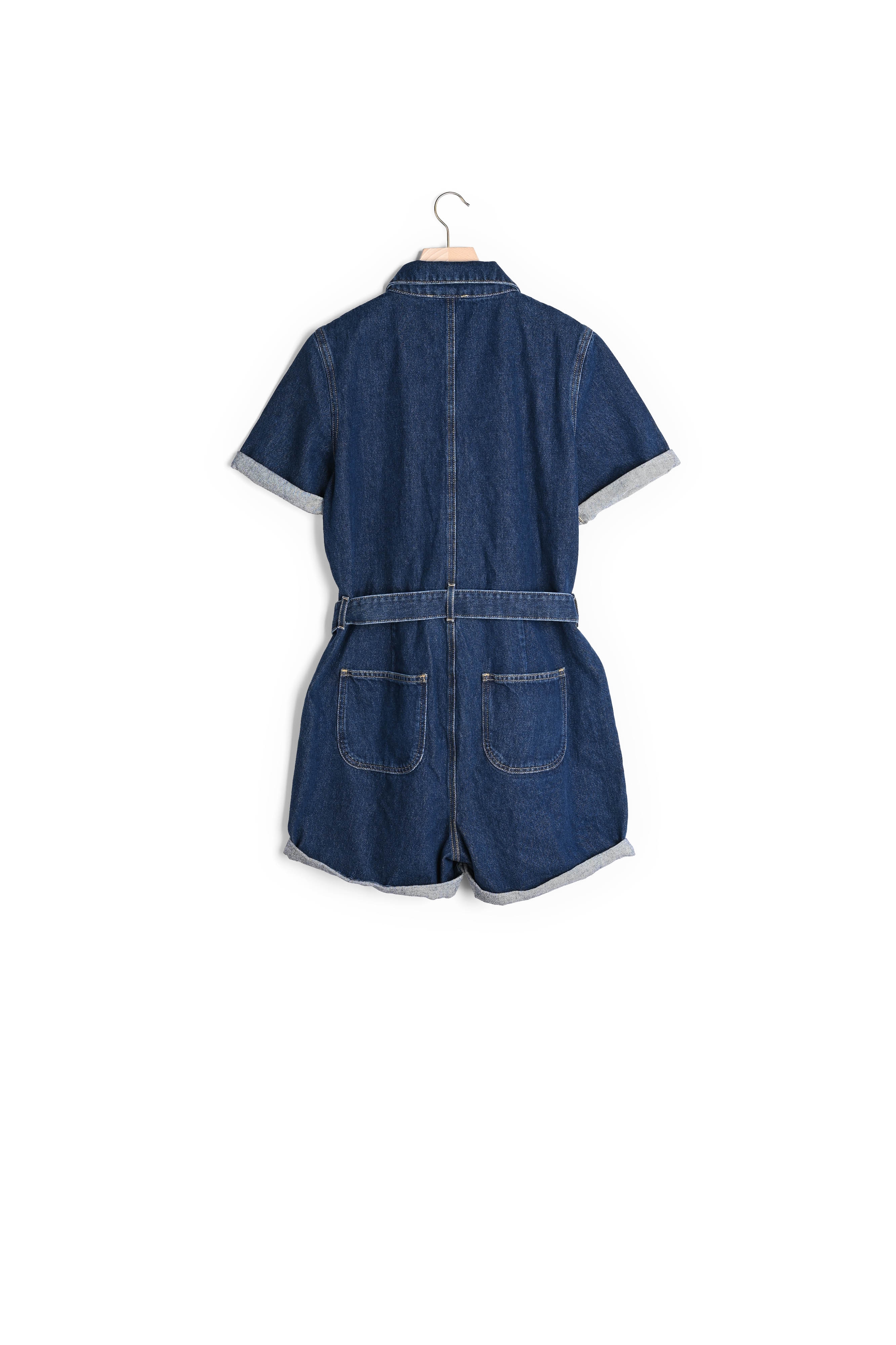 COMBINAISON FLORALIE JEAN BLEU MINUIT Balzac seconde main photo 2