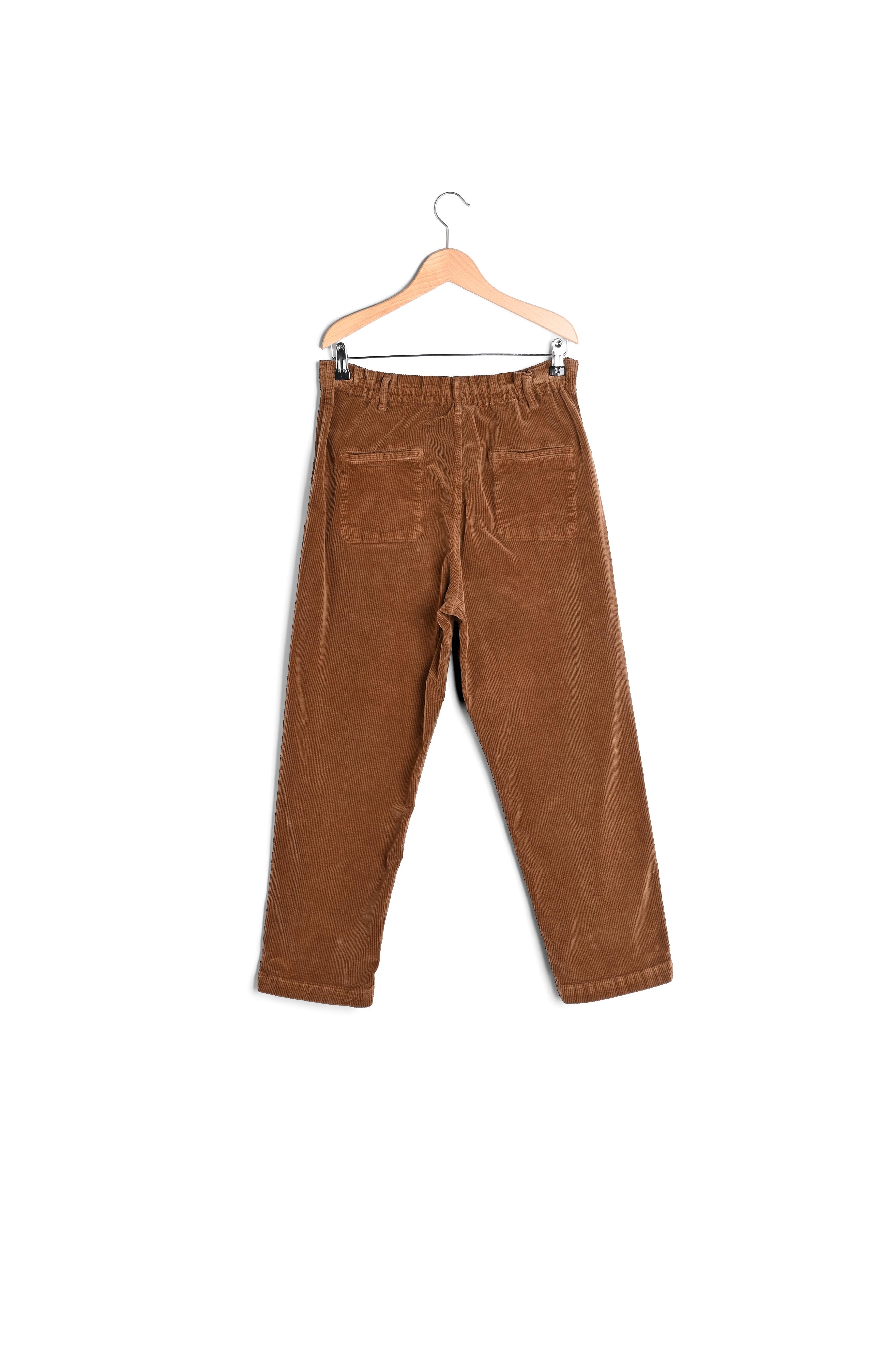 Pantalon cargo en velours lisse - ELISABETH Gerard Darel seconde main photo 2