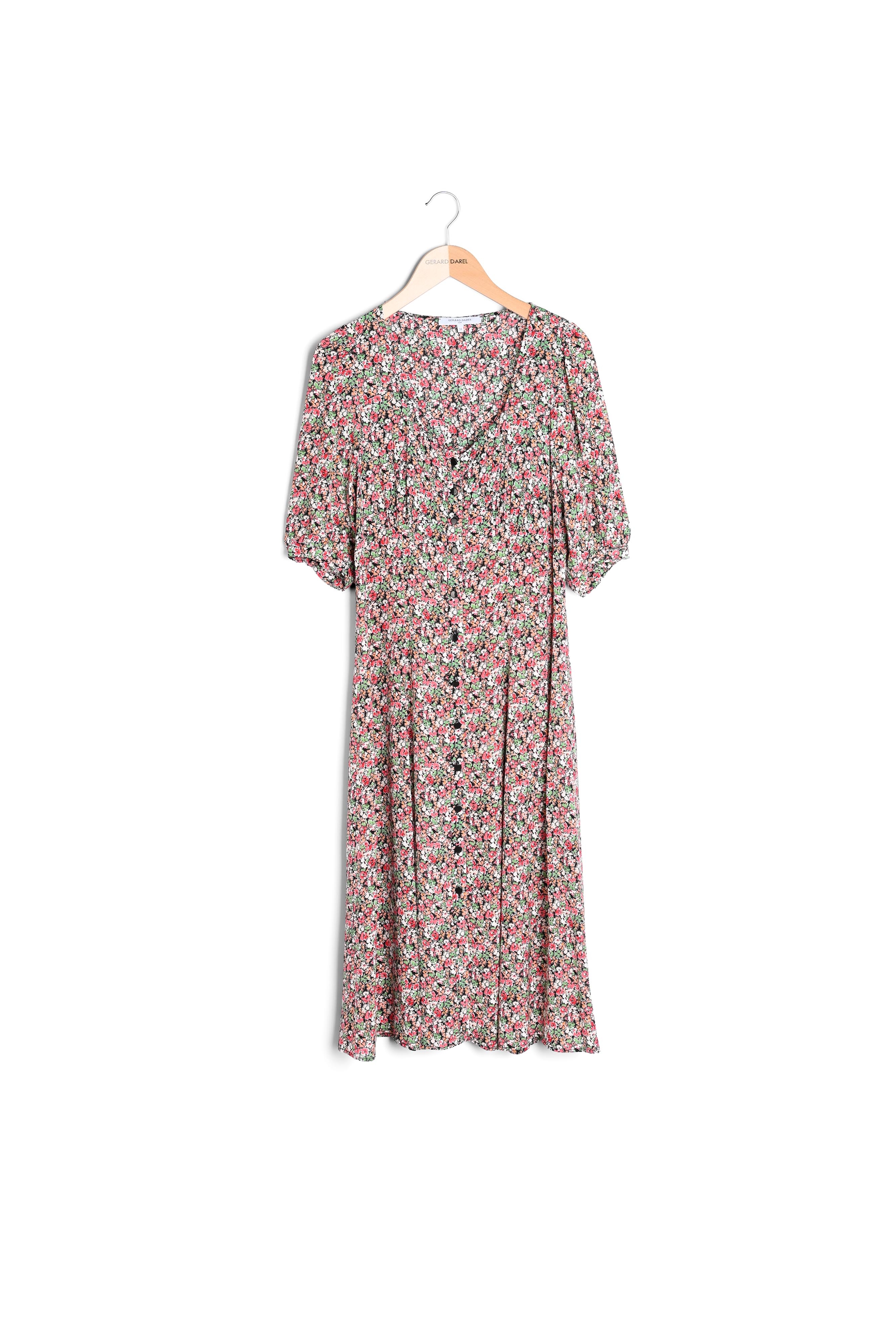 Photo produit Robe boutonnée à motif - JAHLYA numéro 0