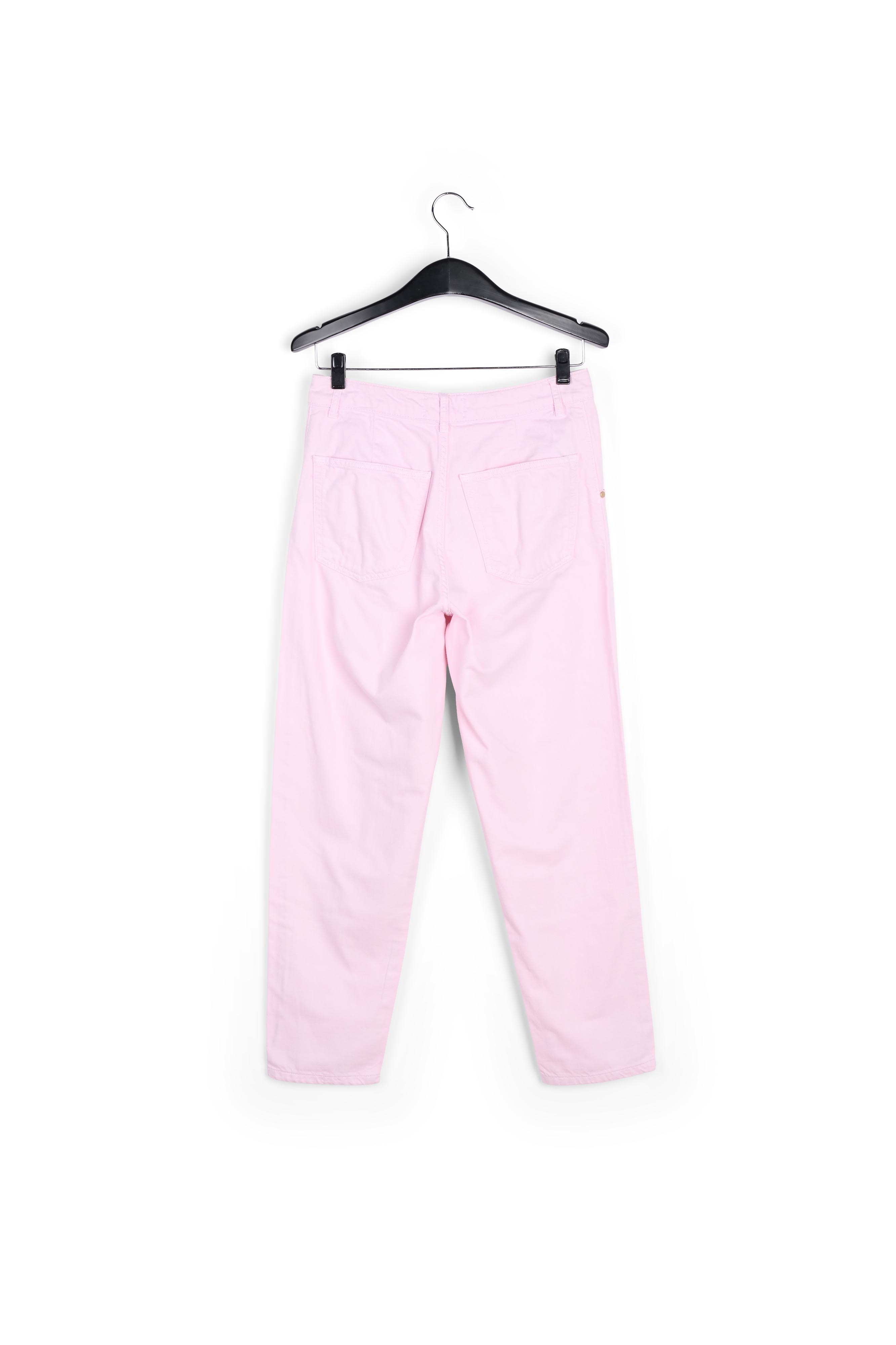 Light pink denim boyfriend jeans RE—SSENTIEL second-hand photo 5