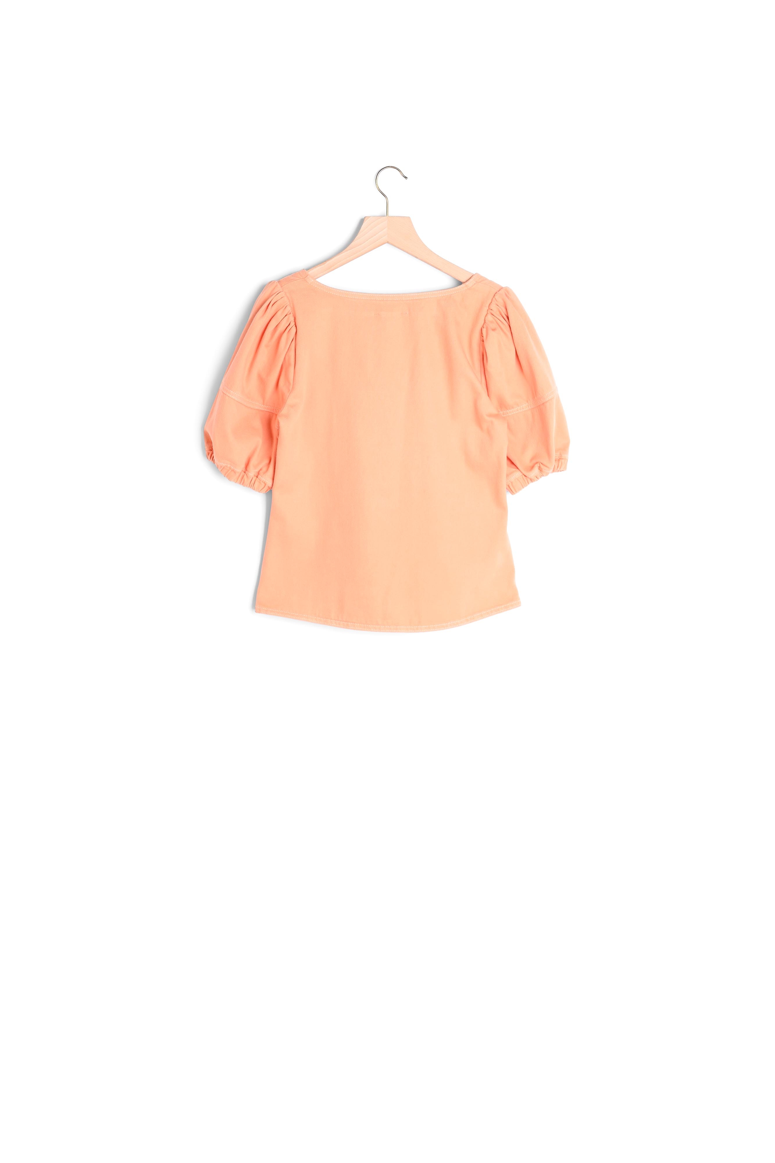 BLOUSE ROMANCE ABRICOT Balzac seconde main photo 2