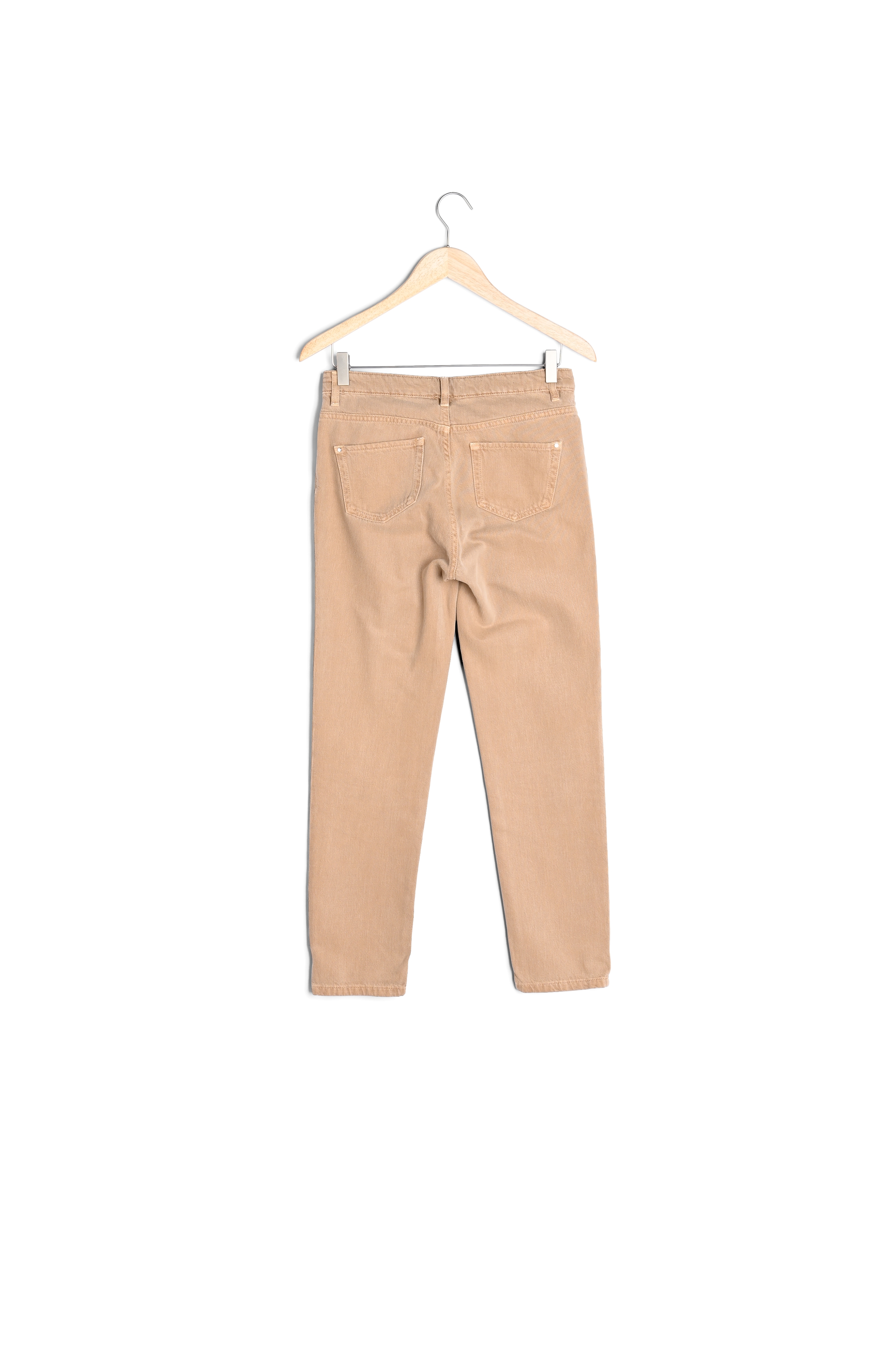 Jean en coton bio beige Prescilia Maison 123 seconde main photo 2