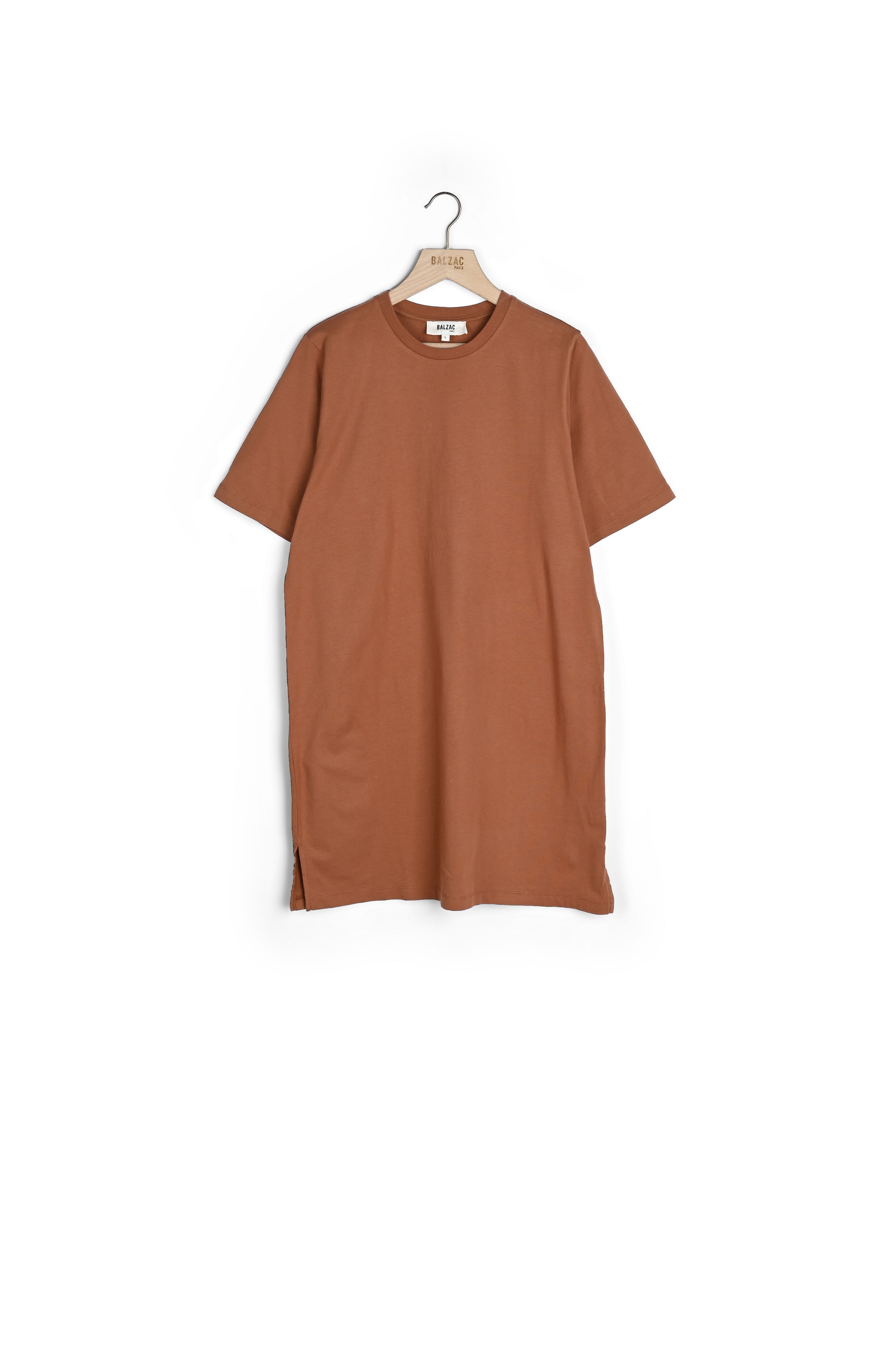 ROBE RÉJOUISSANCE CARAMEL Balzac seconde main photo 1