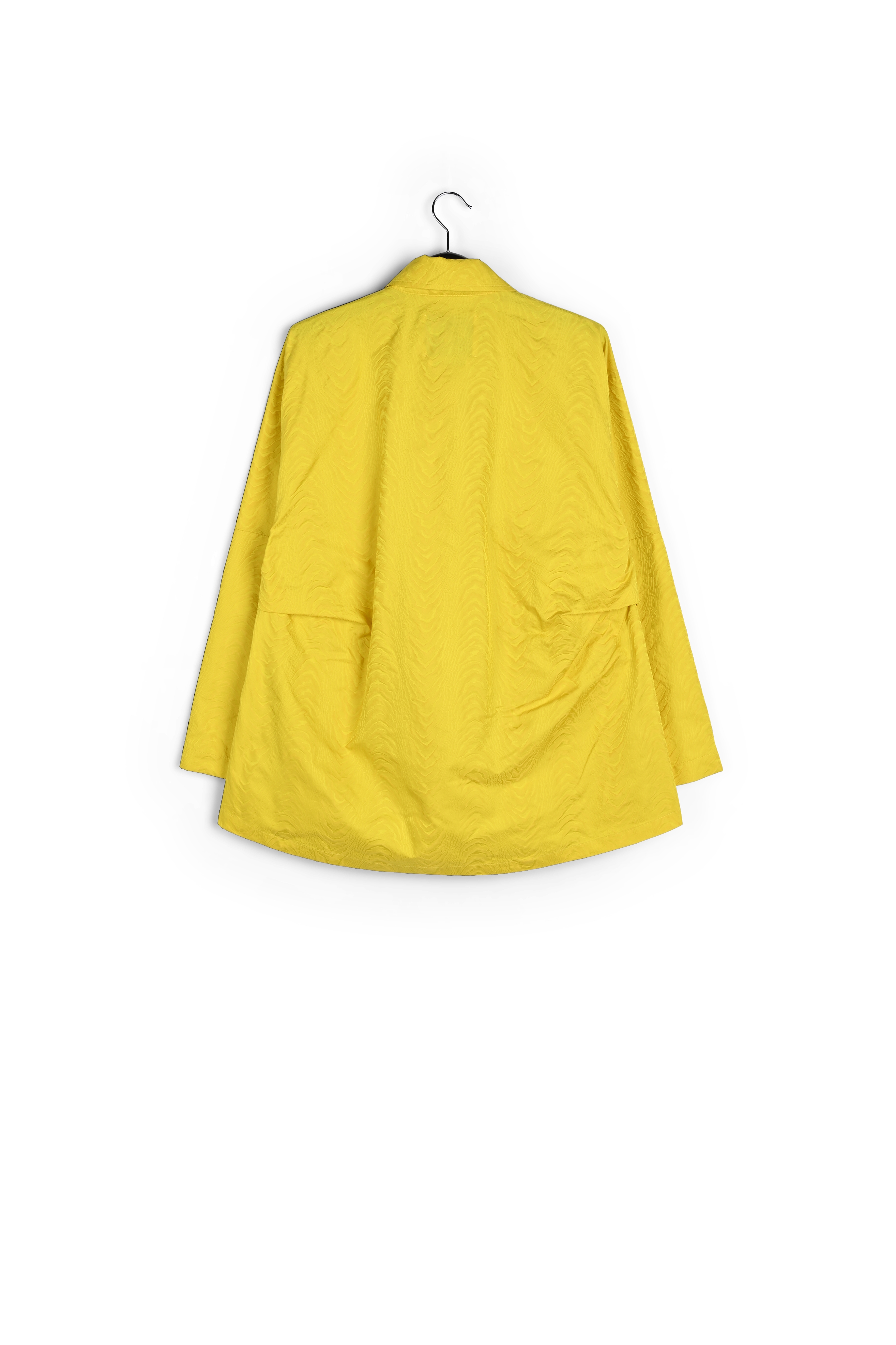 Veste en jacquard jaune RE—SSENTIEL seconde main photo 2
