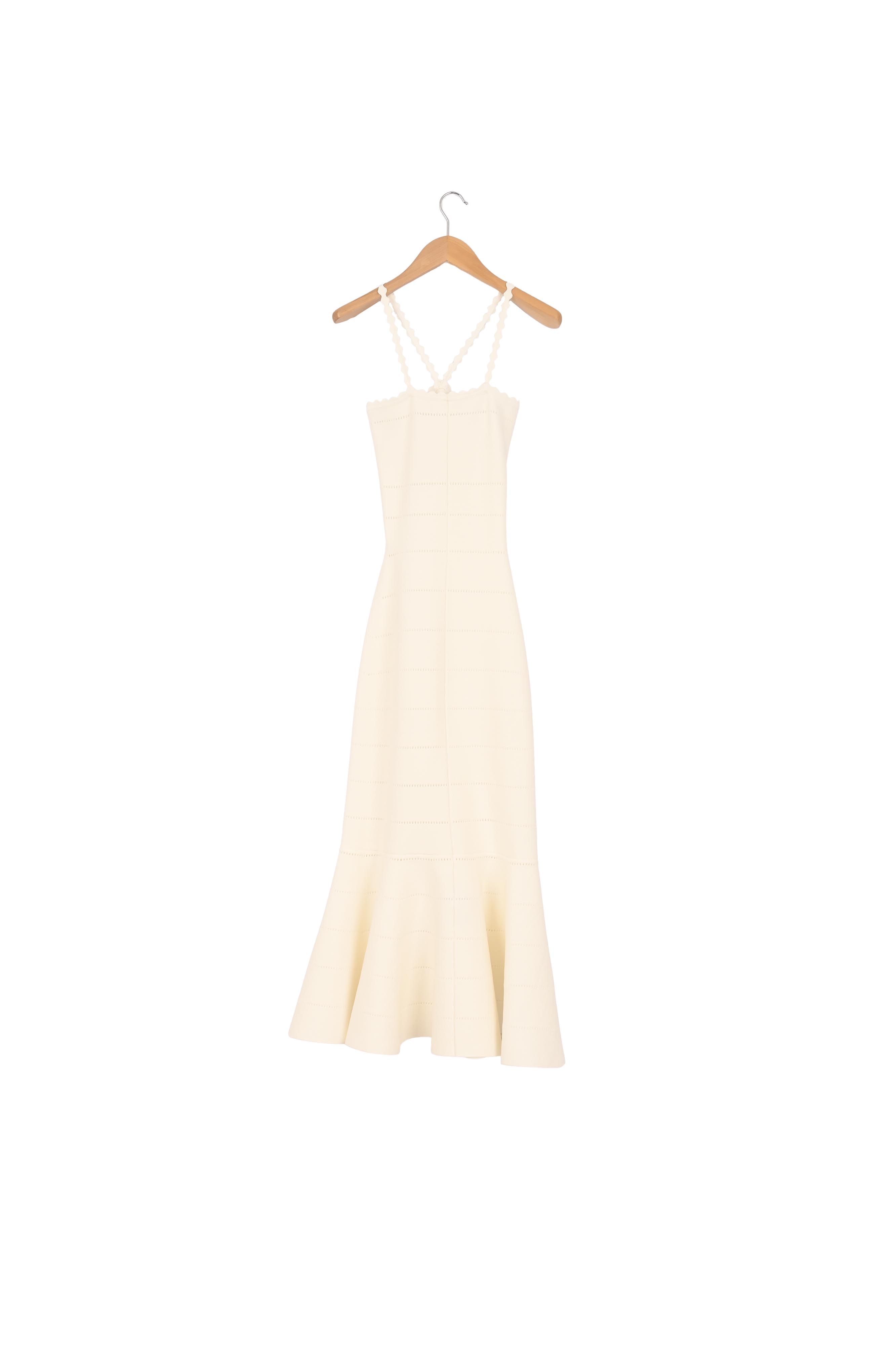 Scalloped Strap Flare Dress Victoria Beckham second-hand photo 4