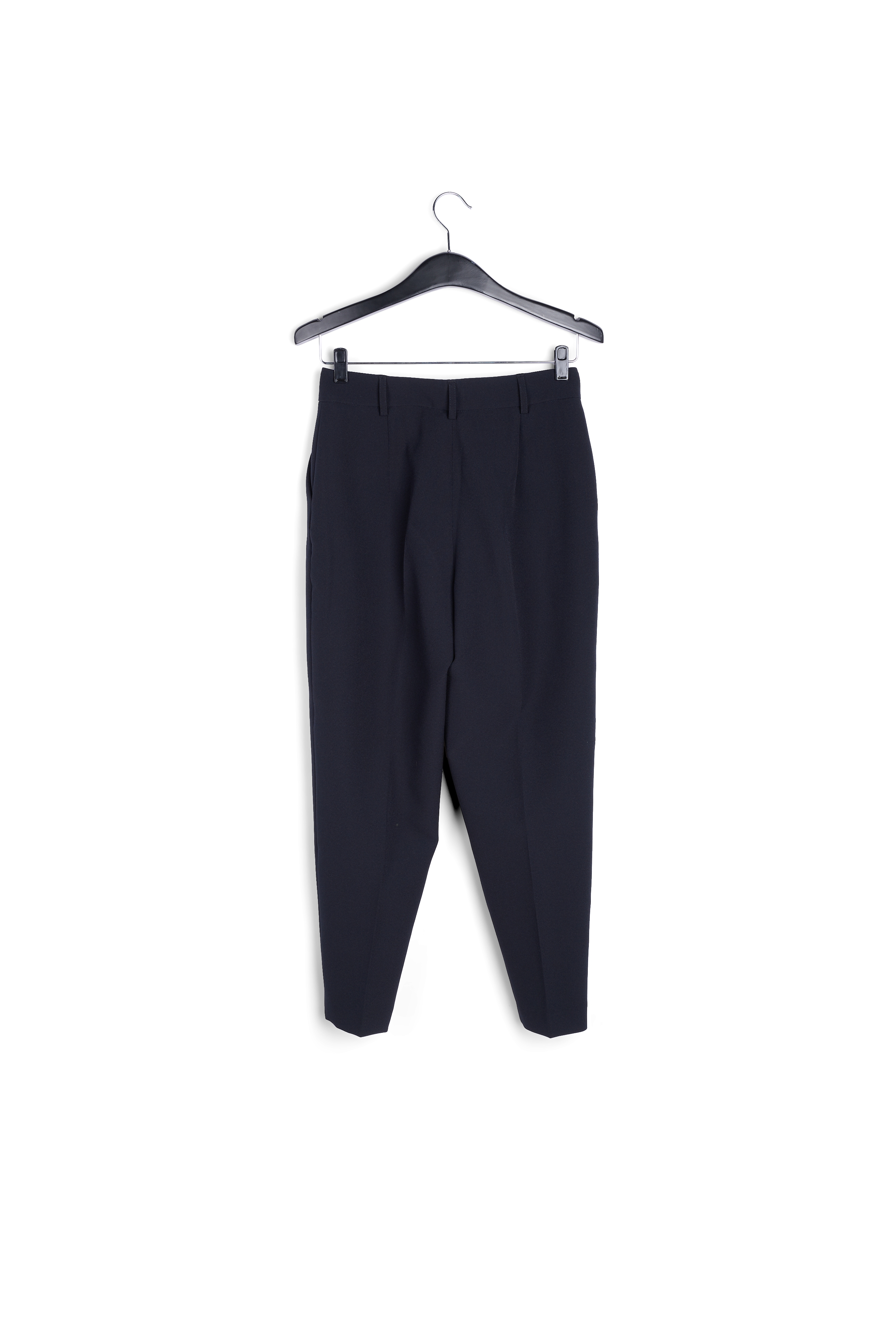 Zwarte broek met smal toelopende pijpen RE—SSENTIEL tweedehands photo 2