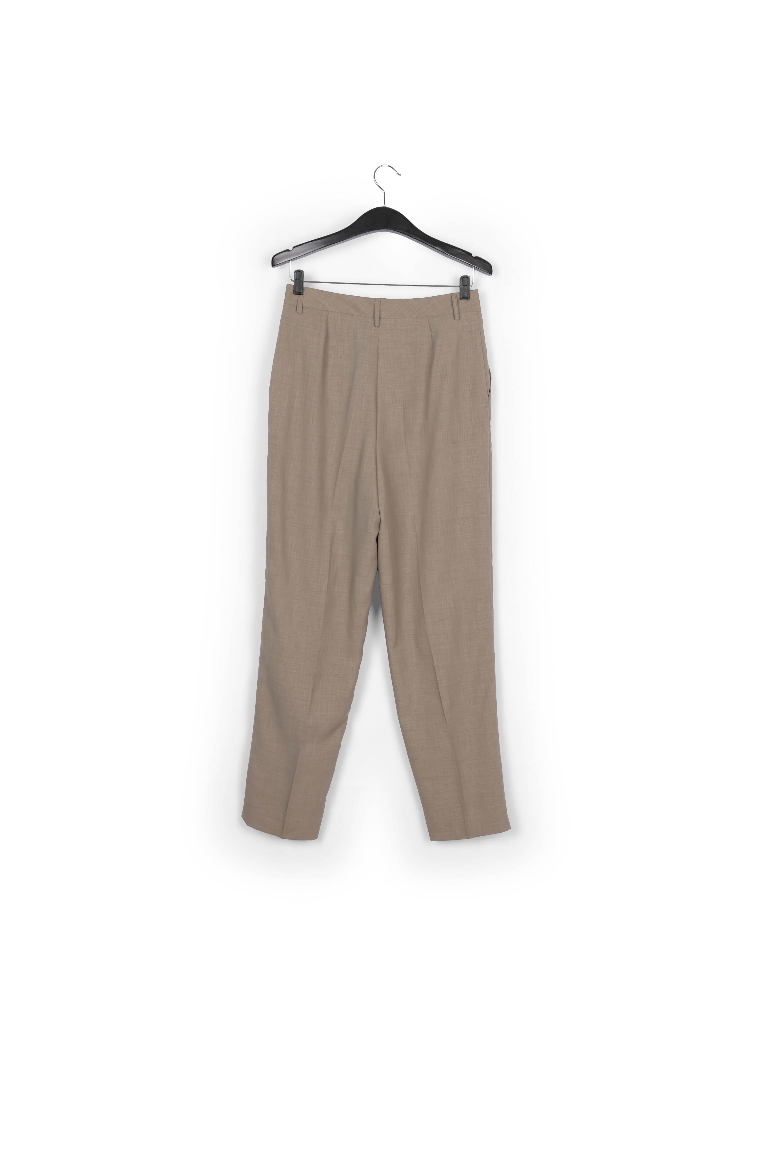 Kaki broek met toelopende pijpen RE—SSENTIEL tweedehands photo 2