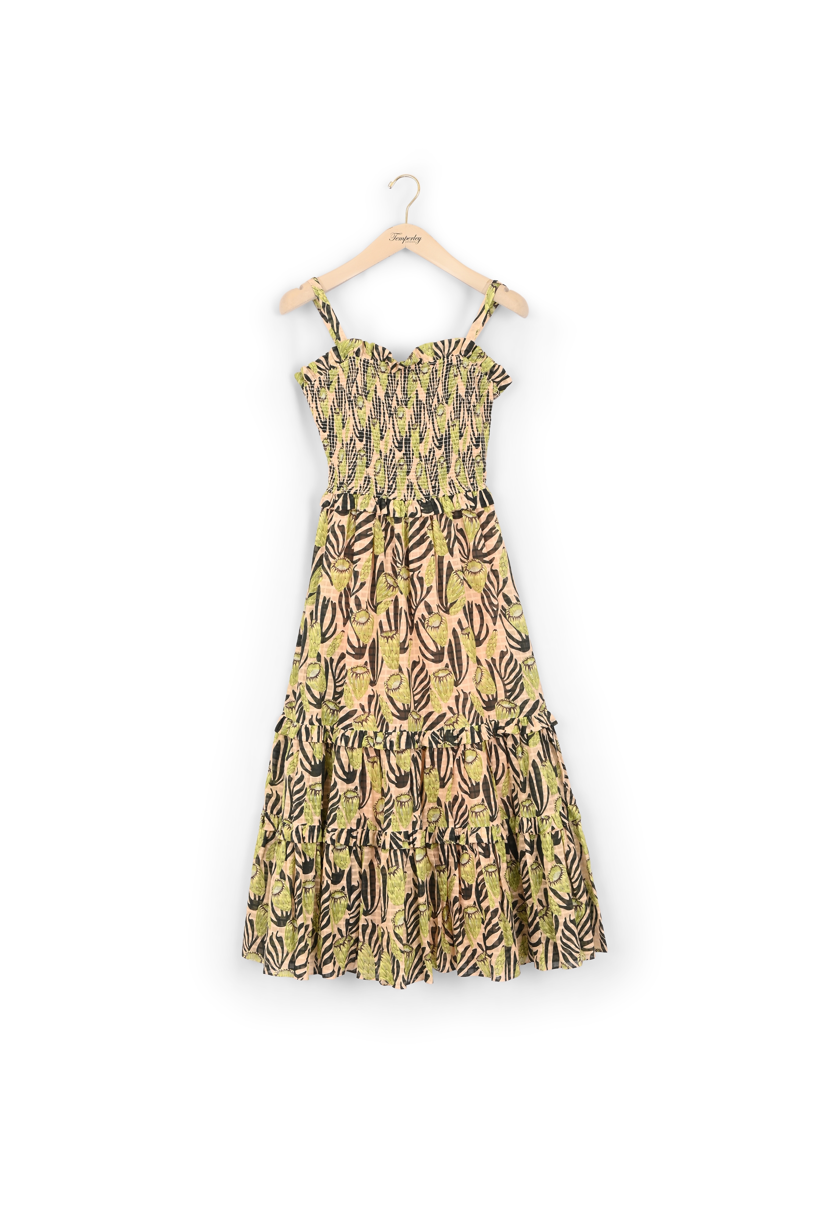 Reef Print Strappy Dress Temperley second-hand photo 1
