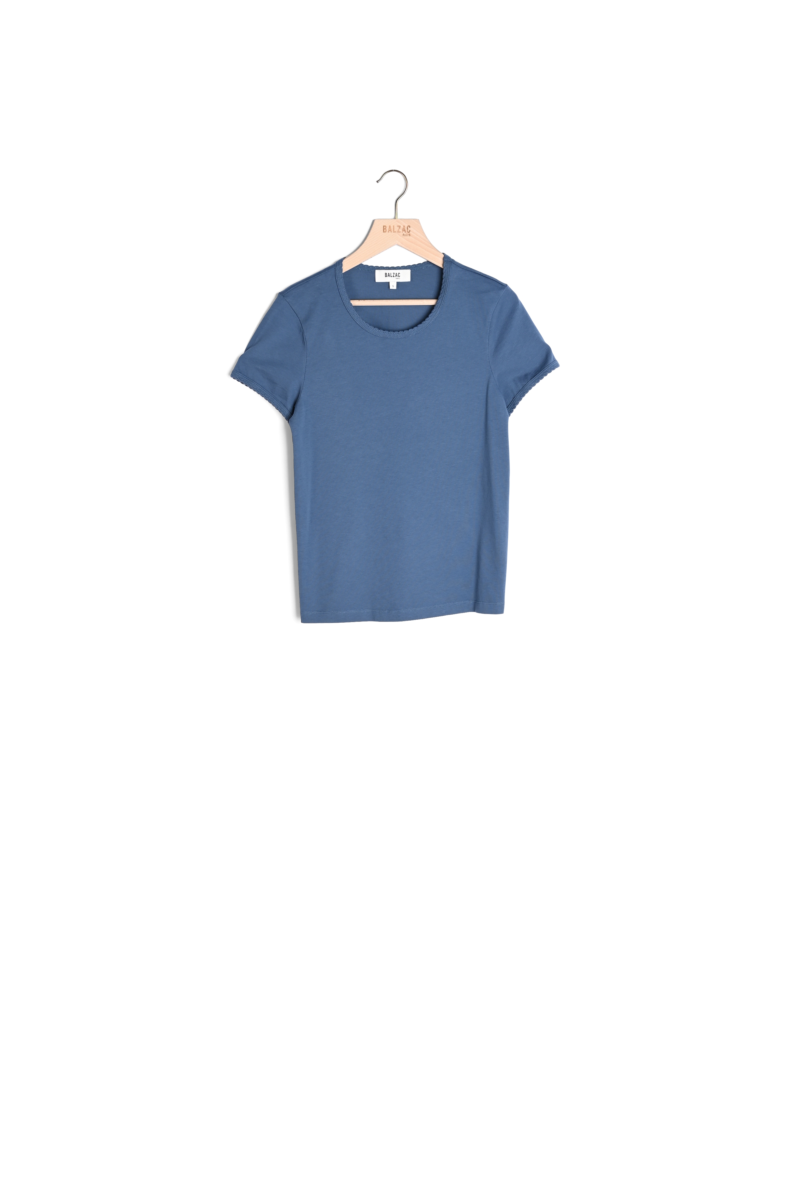 TEE-SHIRT WILLOW BLEU GRIS Balzac seconde main photo 1