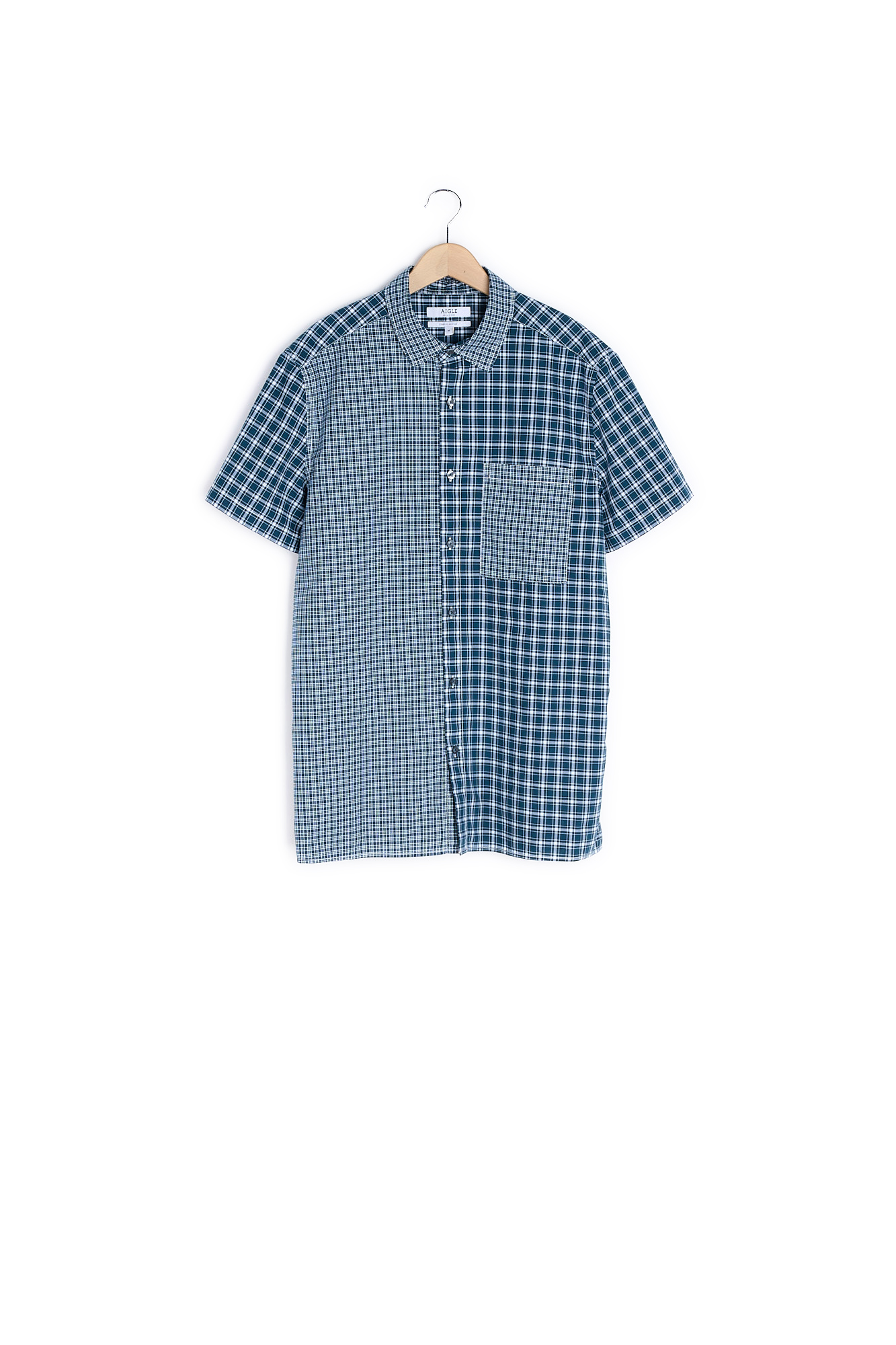 Chemise en coton à manches courtes Aigle seconde main photo 1