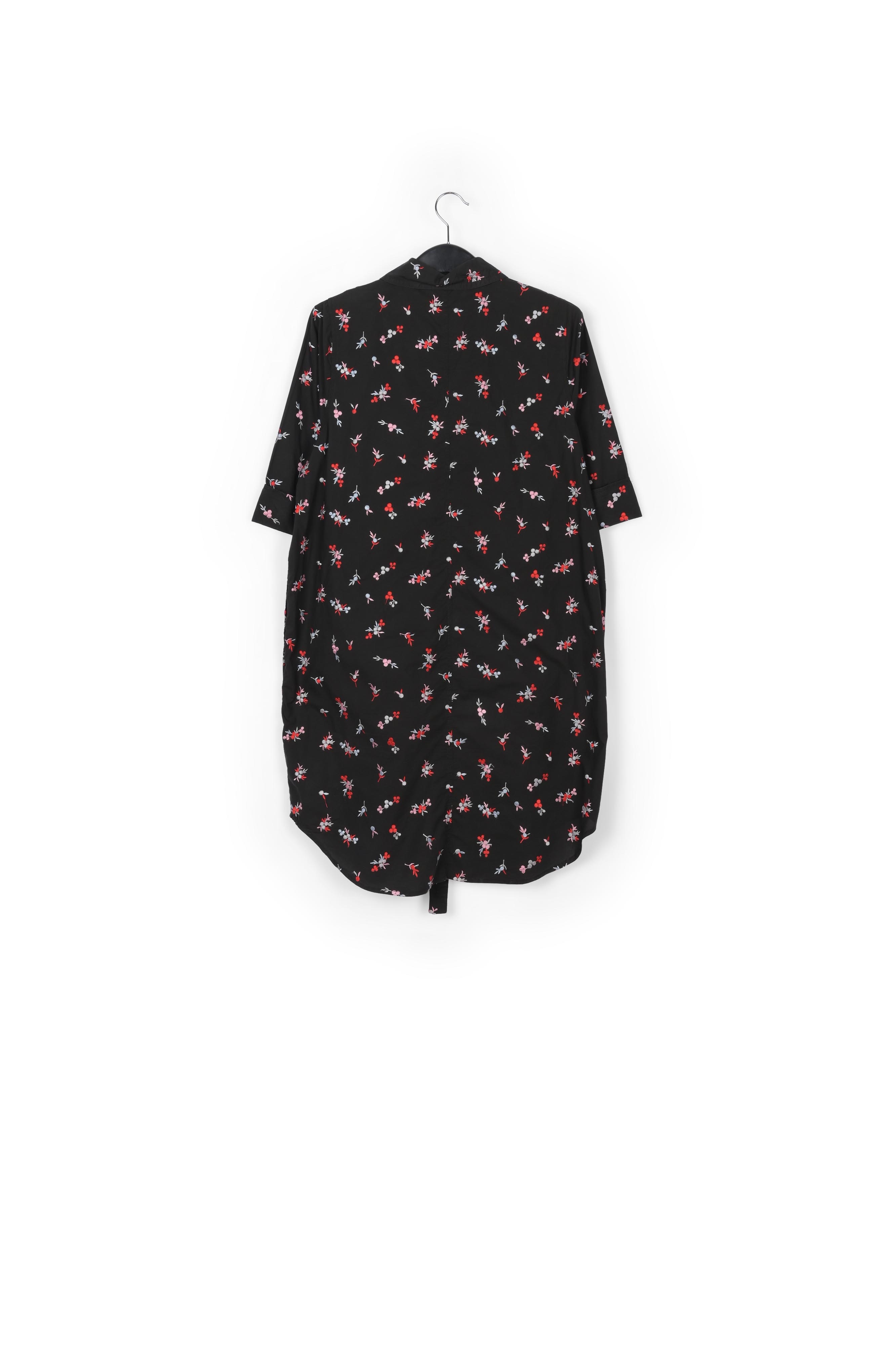 Robe chemise recouverte de broderies RE—SSENTIEL seconde main photo 2