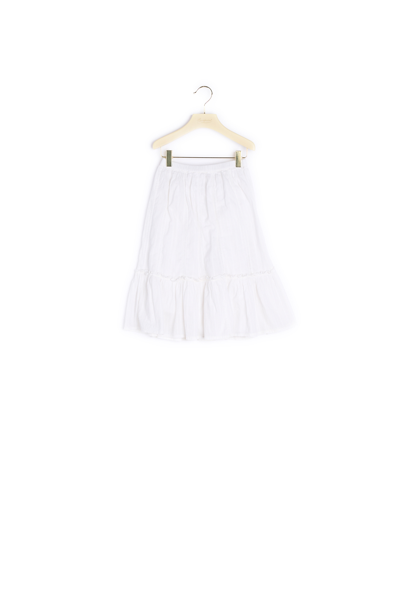 Jupon en coton et dentelle Bonpoint Vintage seconde main photo 1