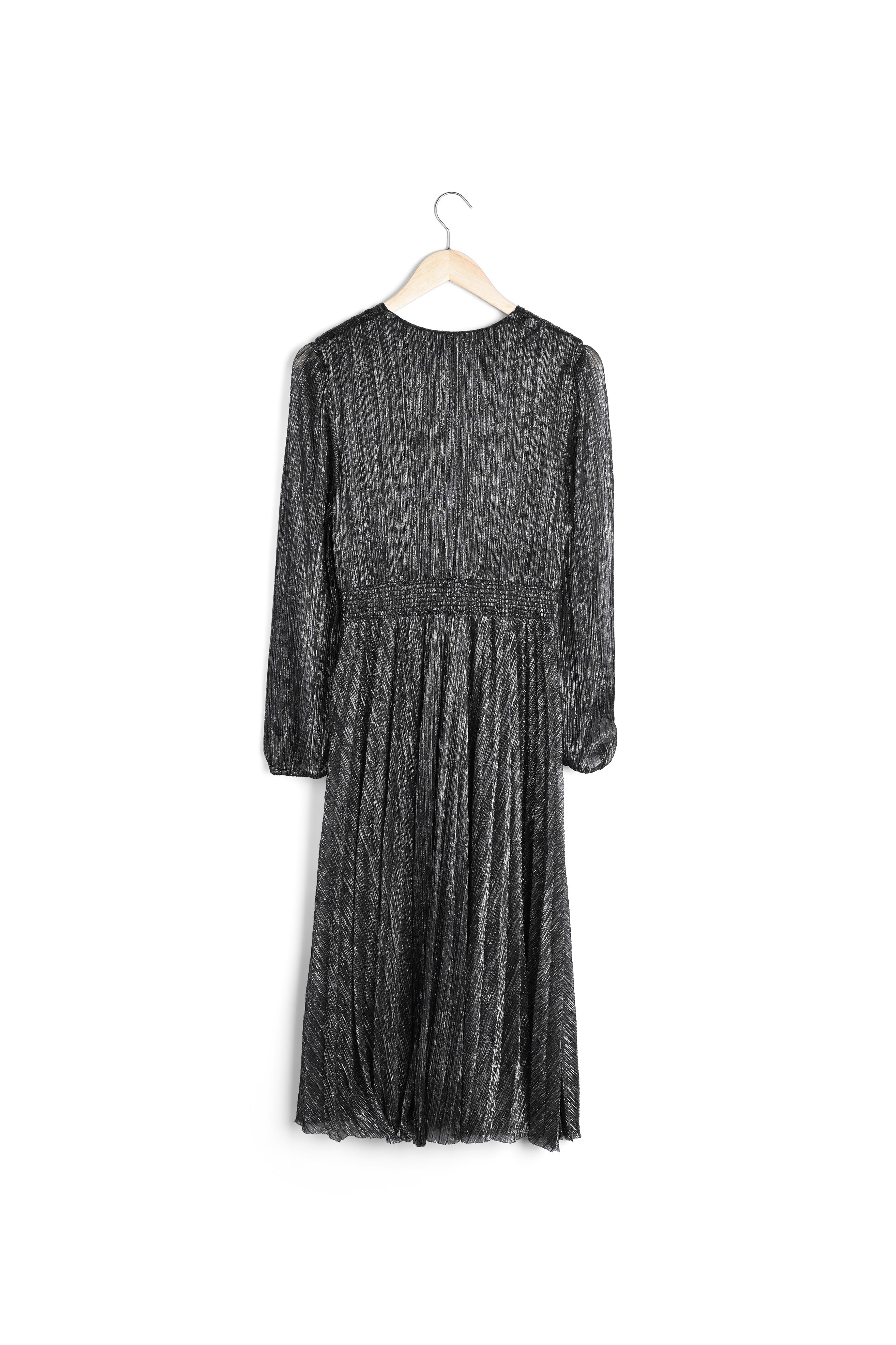 Robe noire irisée Helga Maison 123 seconde main photo 2