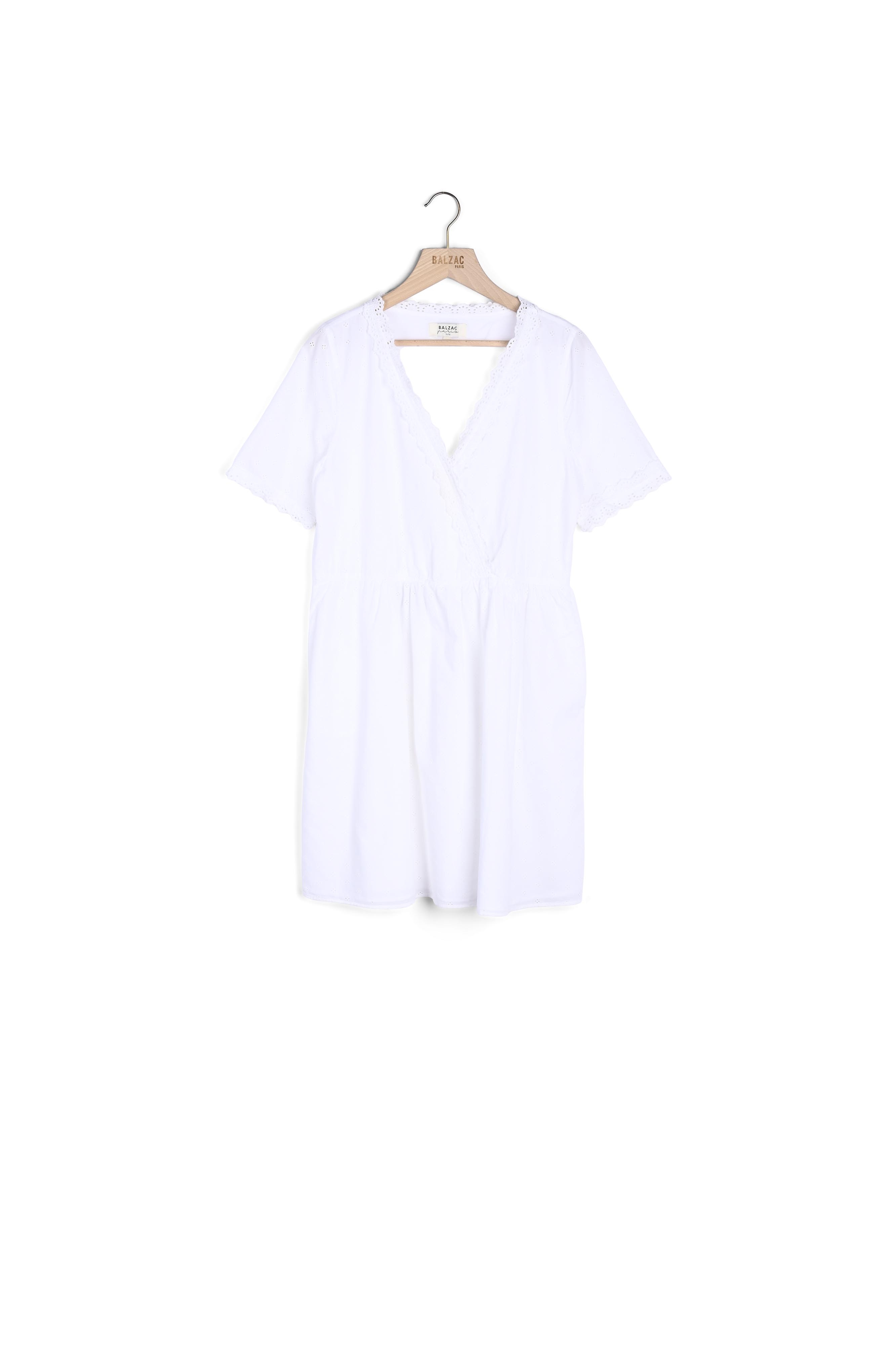 ROBE SORBET BLANC Balzac seconde main photo 1