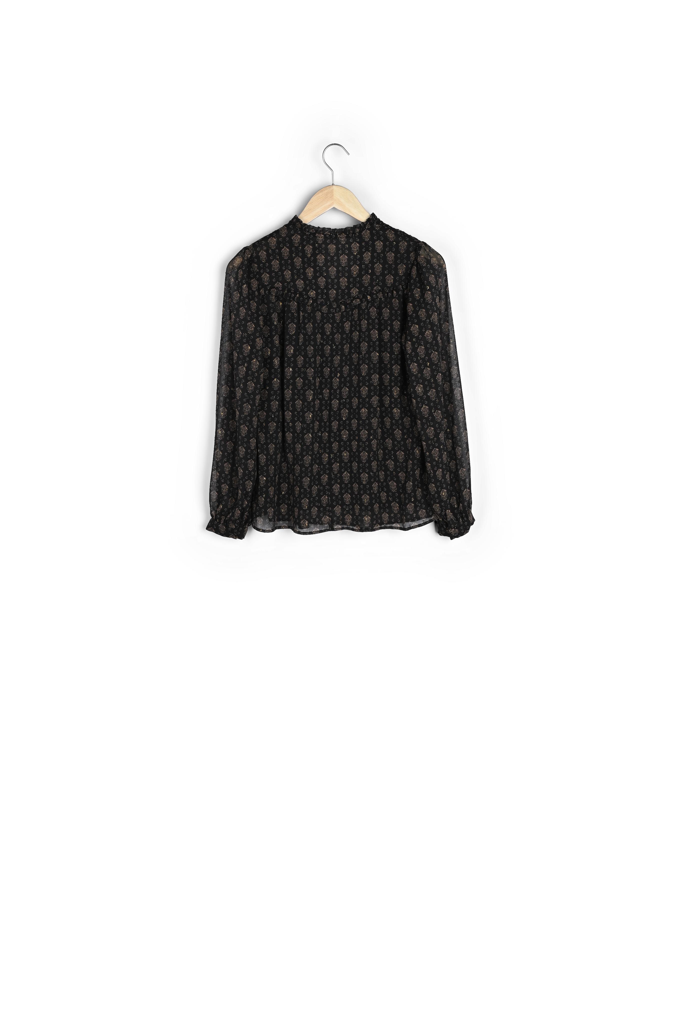 Blouse dorée imprimée Jen Maison 123 seconde main photo 2
