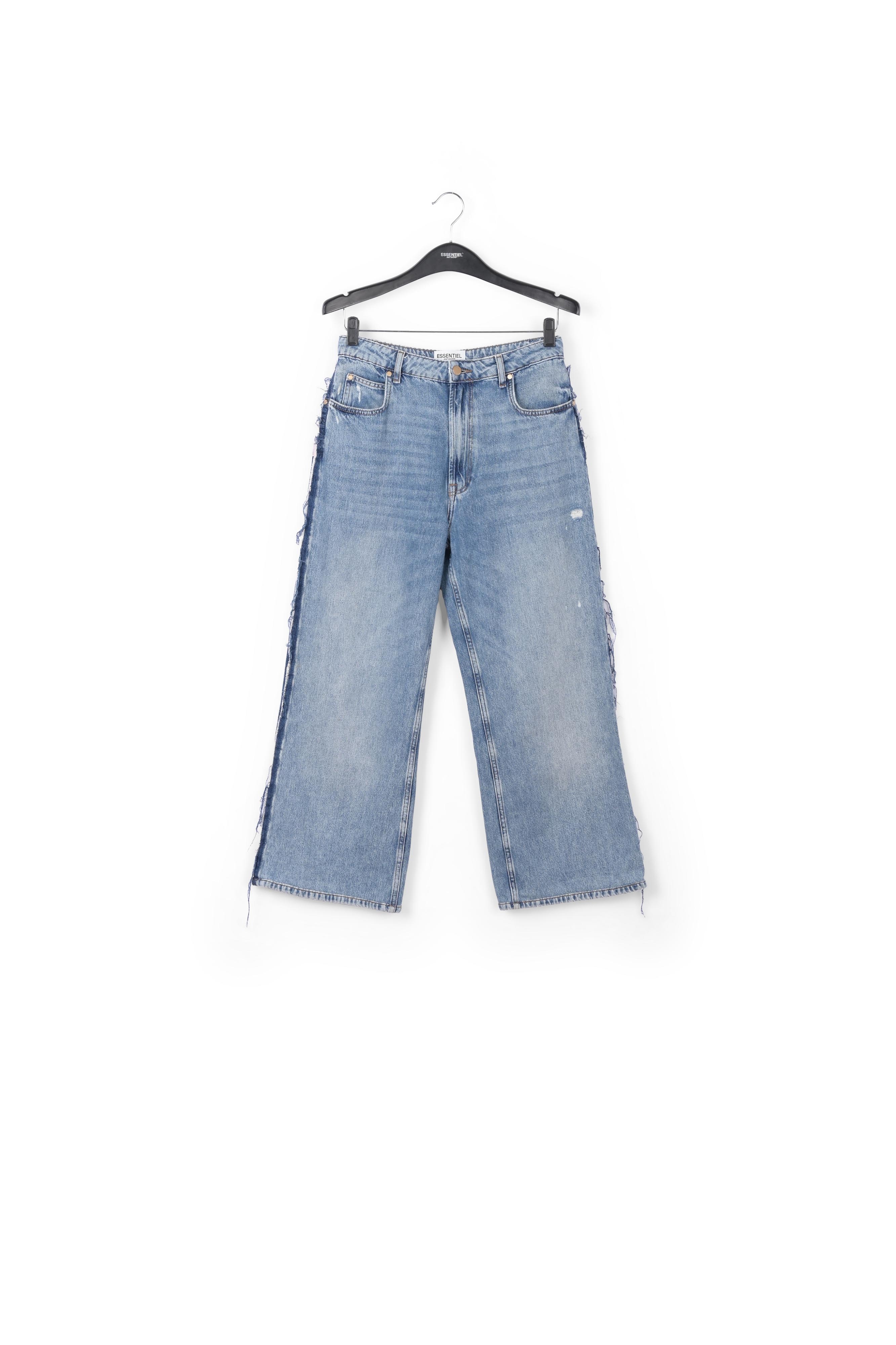 Blauwe jeans met brede pijpen RE—SSENTIEL tweedehands photo 1