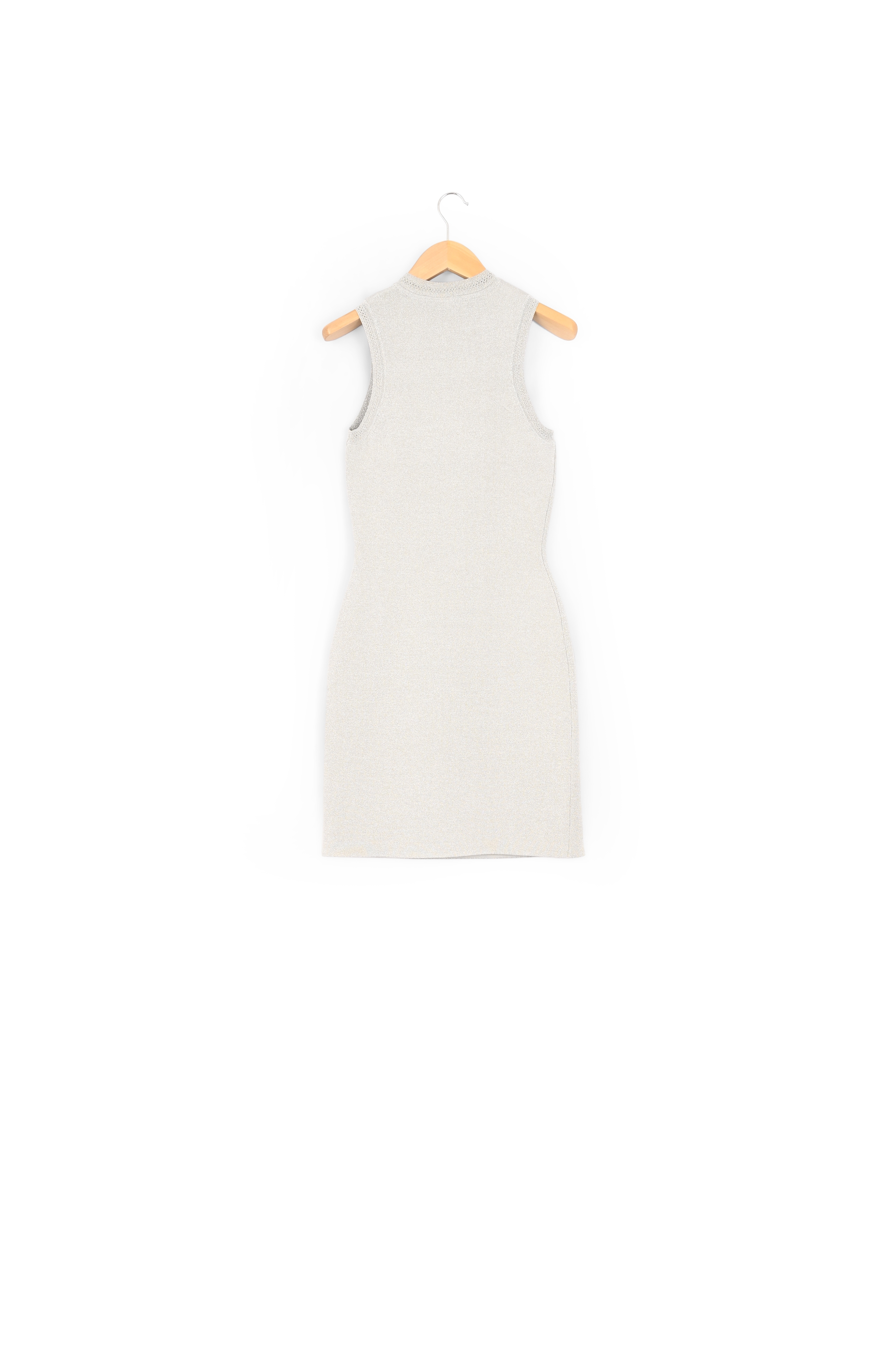 【関税込み】Victoria Beckham シルバー Lurex ミニドレス Victoria Beckhamのシルバー Lurex ミニドレスがセール中