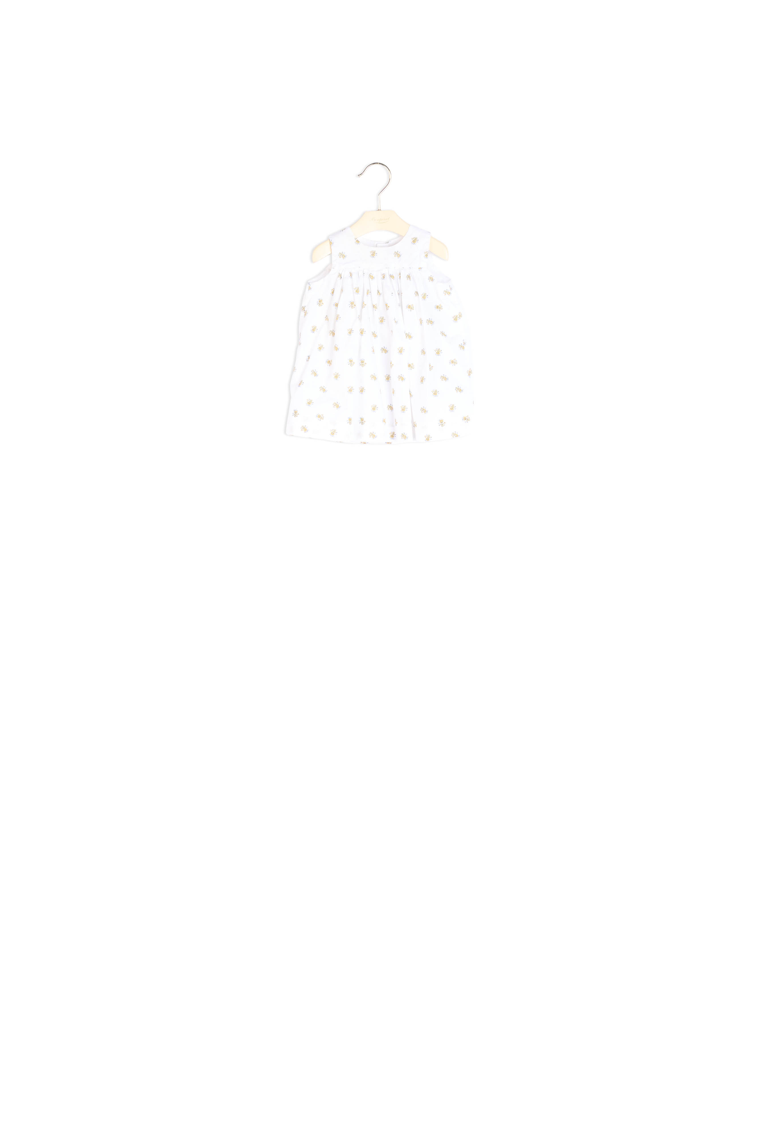 Robe en coton imprimé Bonpoint Vintage seconde main photo 1