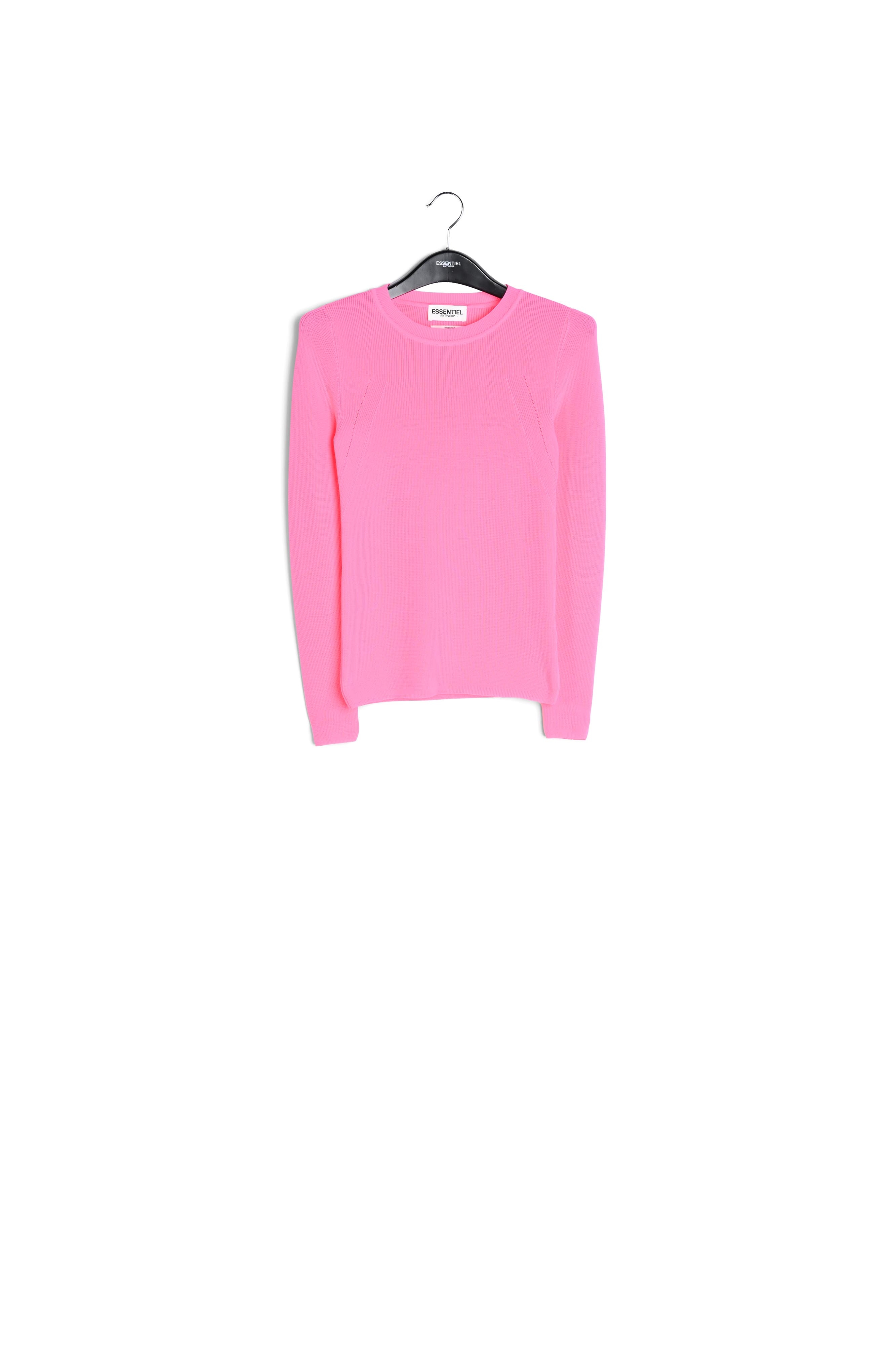 Pull rose fluo RE—SSENTIEL seconde main photo 1